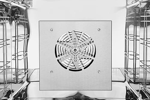 Miniatura 8 de KoolMore Horno de convección de encimera de 23 pulgadas para sartenes de tamaño medio con 4 estantes y 2800 W de potencia en acero inoxidable,