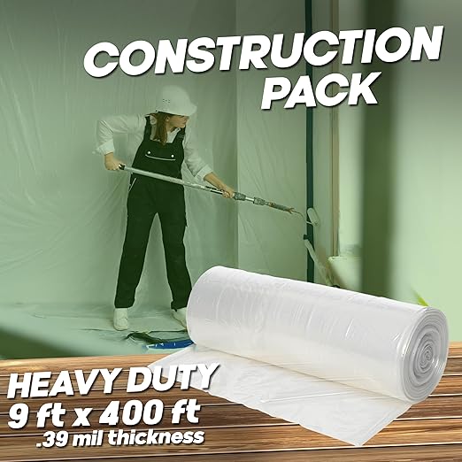 Película Plástica para Pintor, 0.39 Mil, 9'x400', Caja miniatura 3