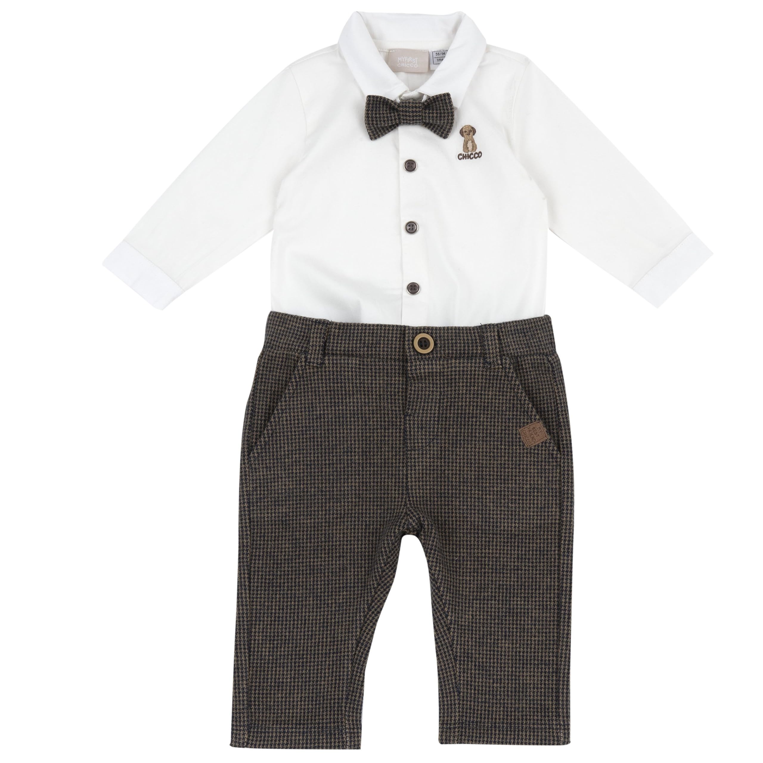 Chicco Bimbo 0-24 Completo Elegante Due Pezzi