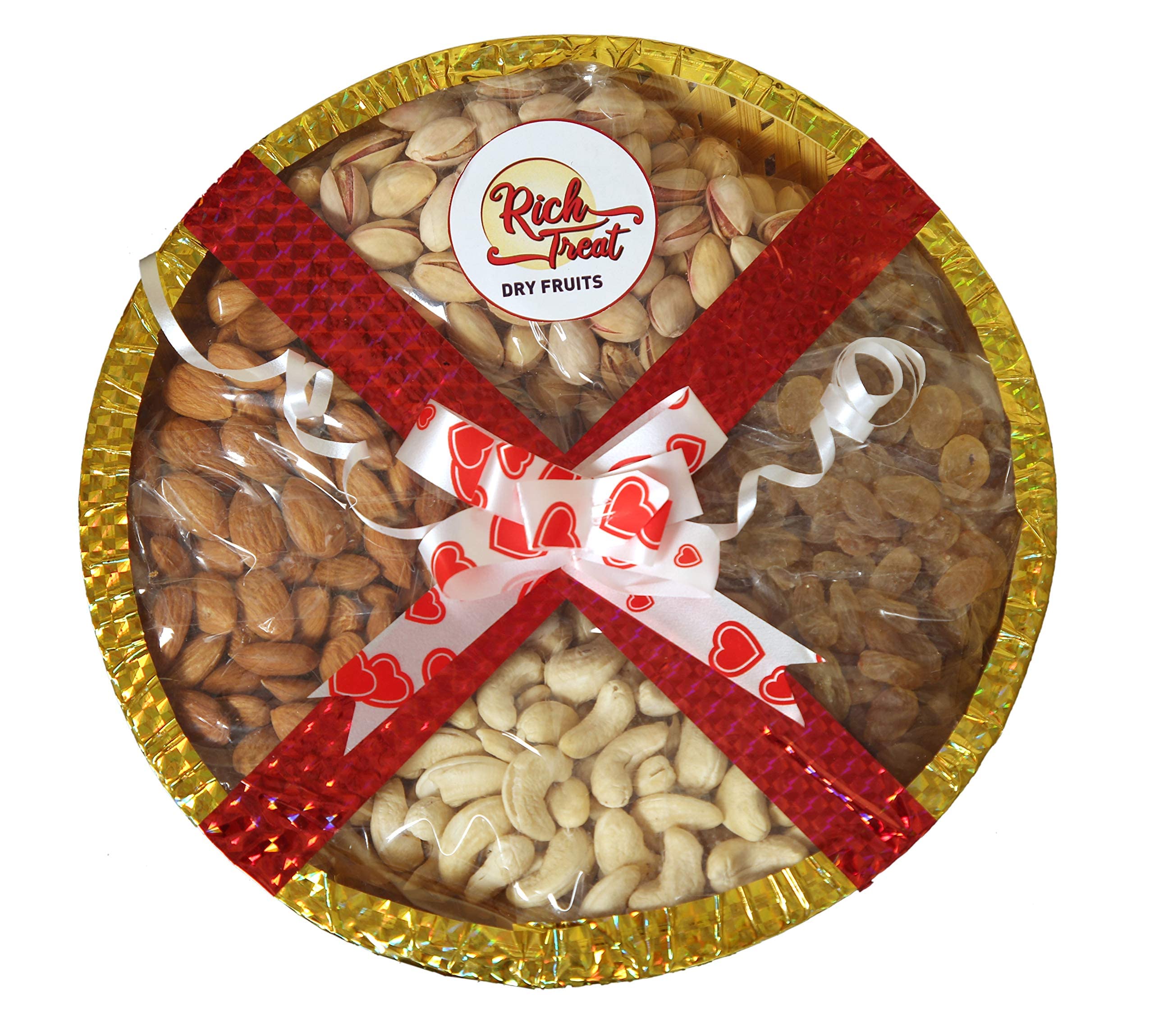 Rich Treat Dry Fruit Festive Combo Of Cashew Almond Rasins And Pista (250G) (B08CSV744M) Amazon Price History, Amazon Price Tracker