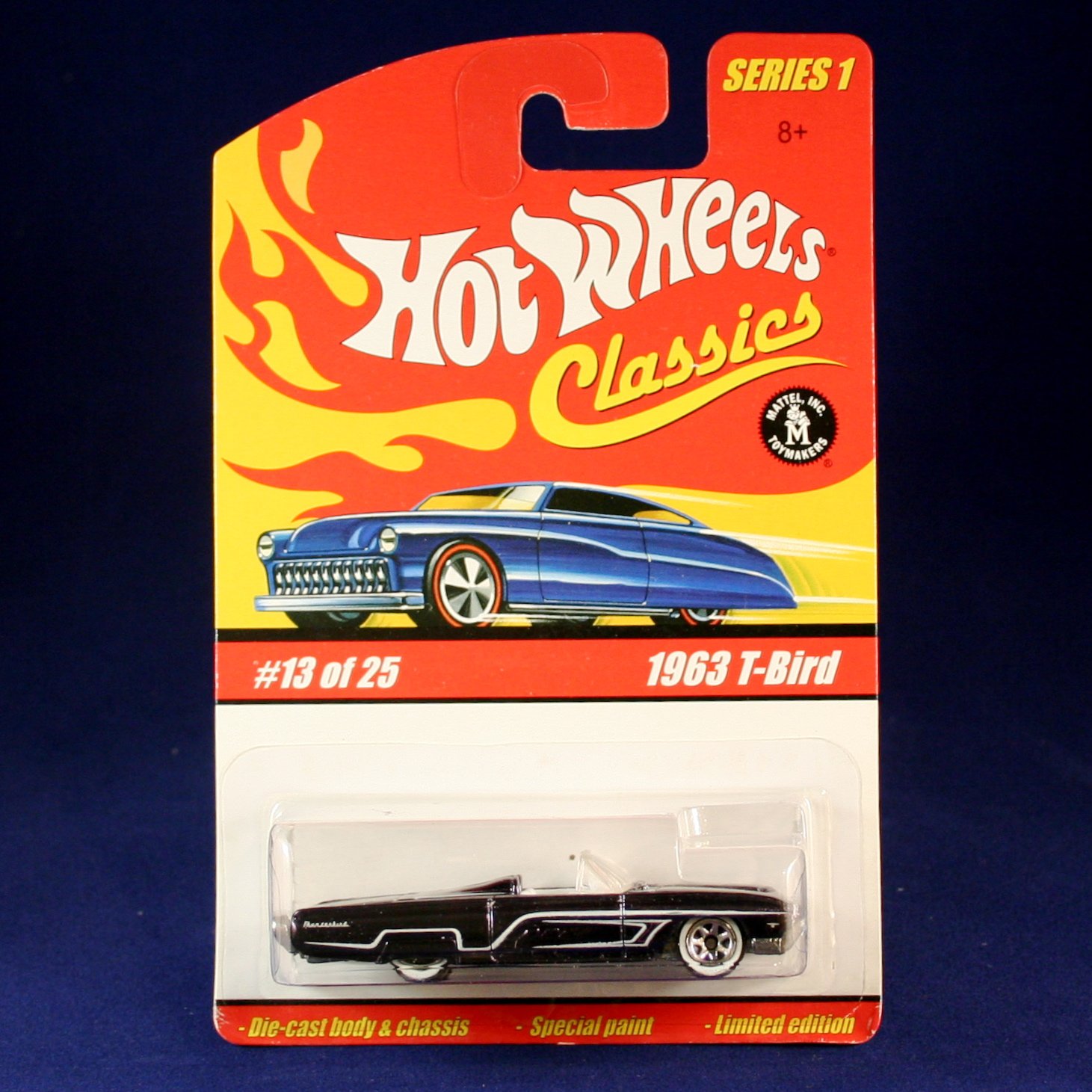 Amazon.com: Hot Wheels 1963 T-Bird (Purple) 2004 Classics 1:64
