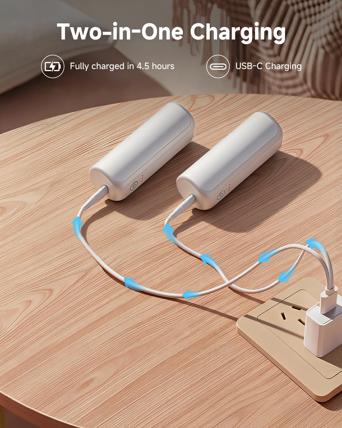 YOSHENMO Scaldamani ricaricabili, riscaldamento elettrico a 360°, 3 livelli di calore con chip intelligenti, riscaldatore tascabile portatile riutilizzabile, regalo caldo per Natale, per interni ed