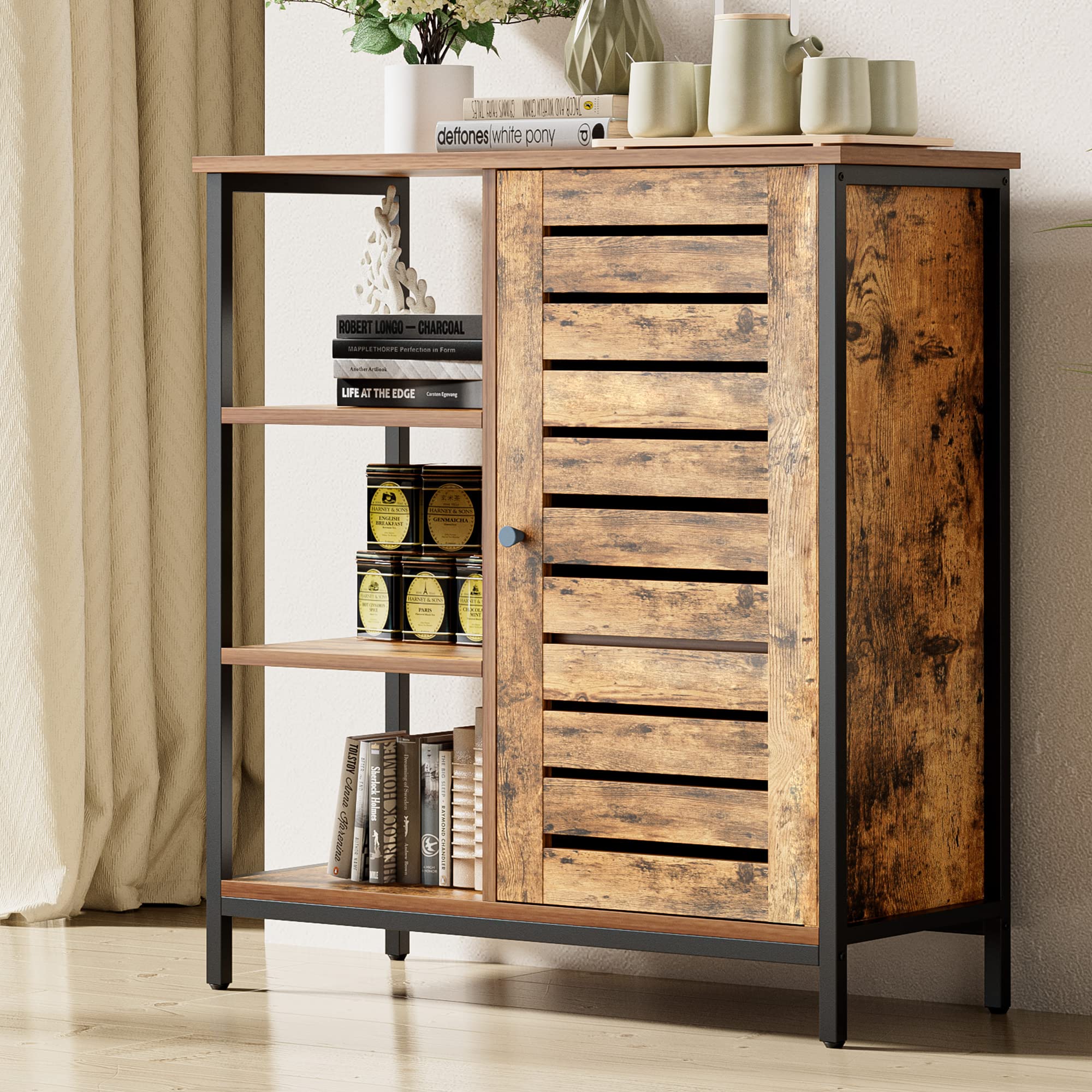 Buy Cozy Castle Small Storage Industrial Kitchen Buffet