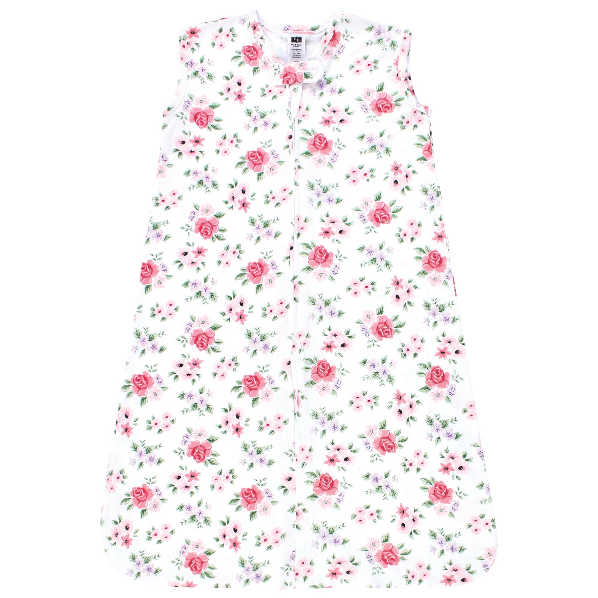 Hudson Baby Unisex BabyCotton Sleeveless Wearable Sleeping Bag, Sack, Blanket