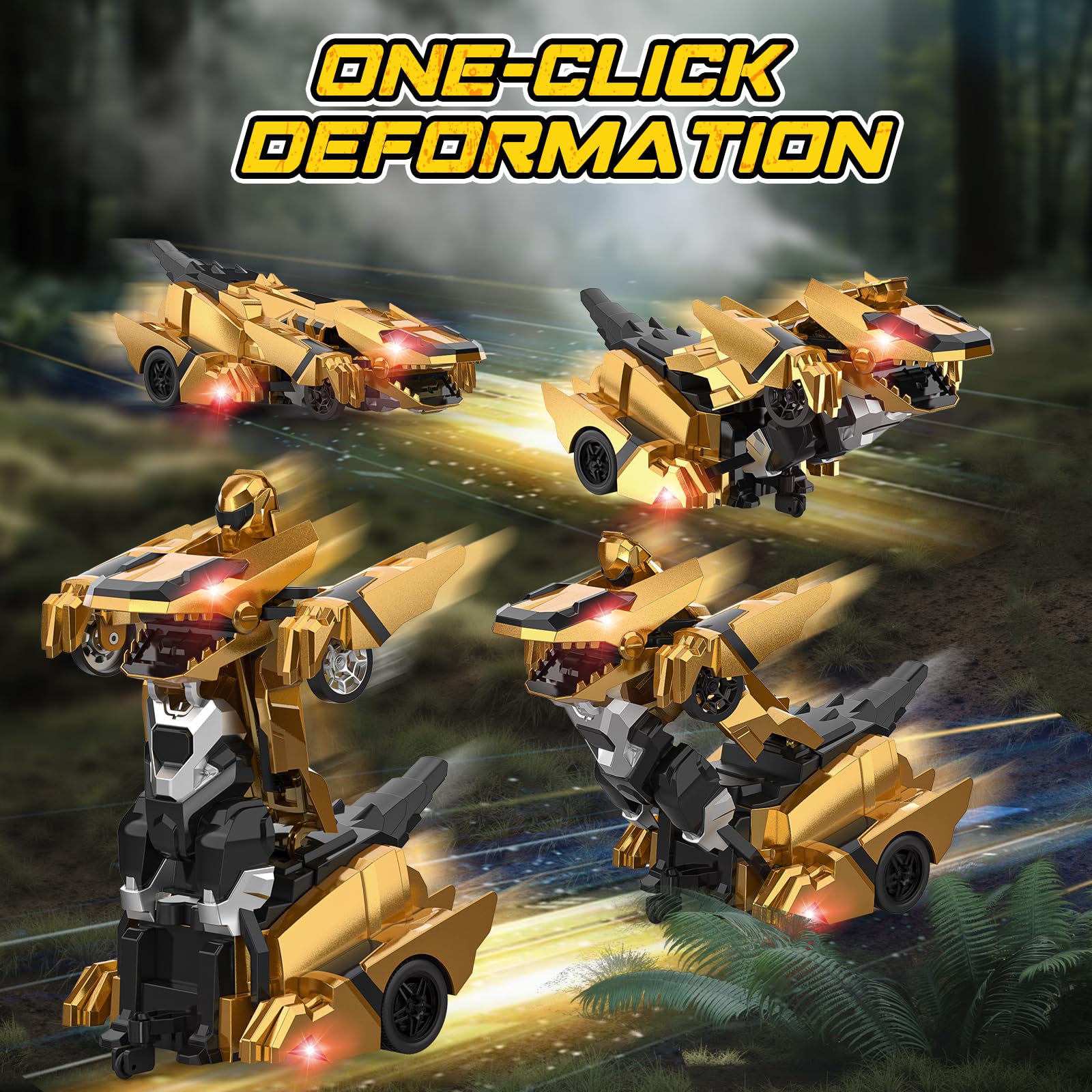Dinosaur Transform RC Car - Robot Mode! -2 Dinosaur Transform RC Car - Robot Mode! -2