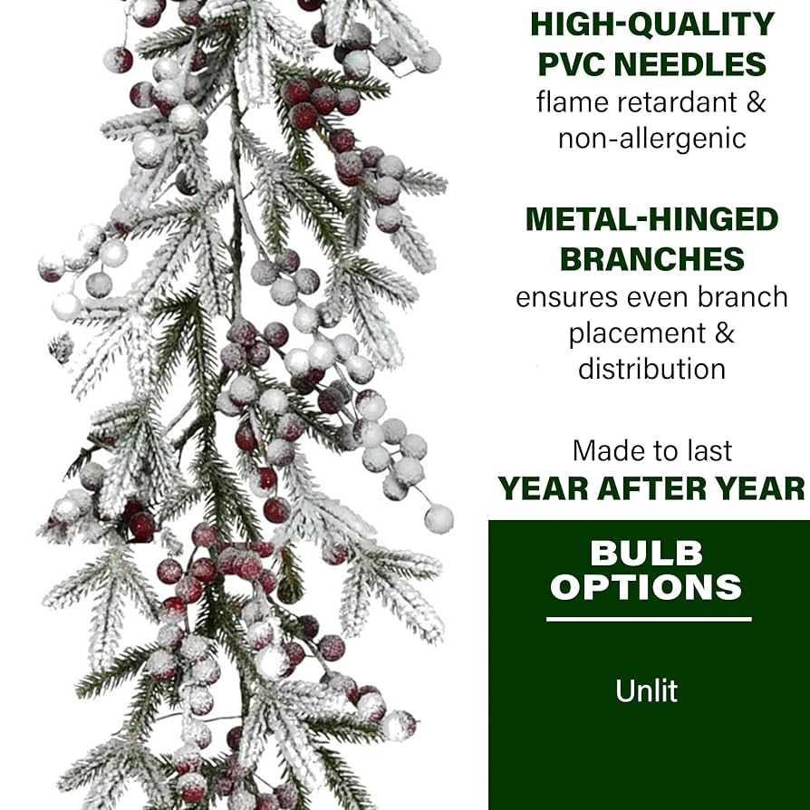 Amazon.co.jp: Fraser Hill Farm フロック加工パインガーランド