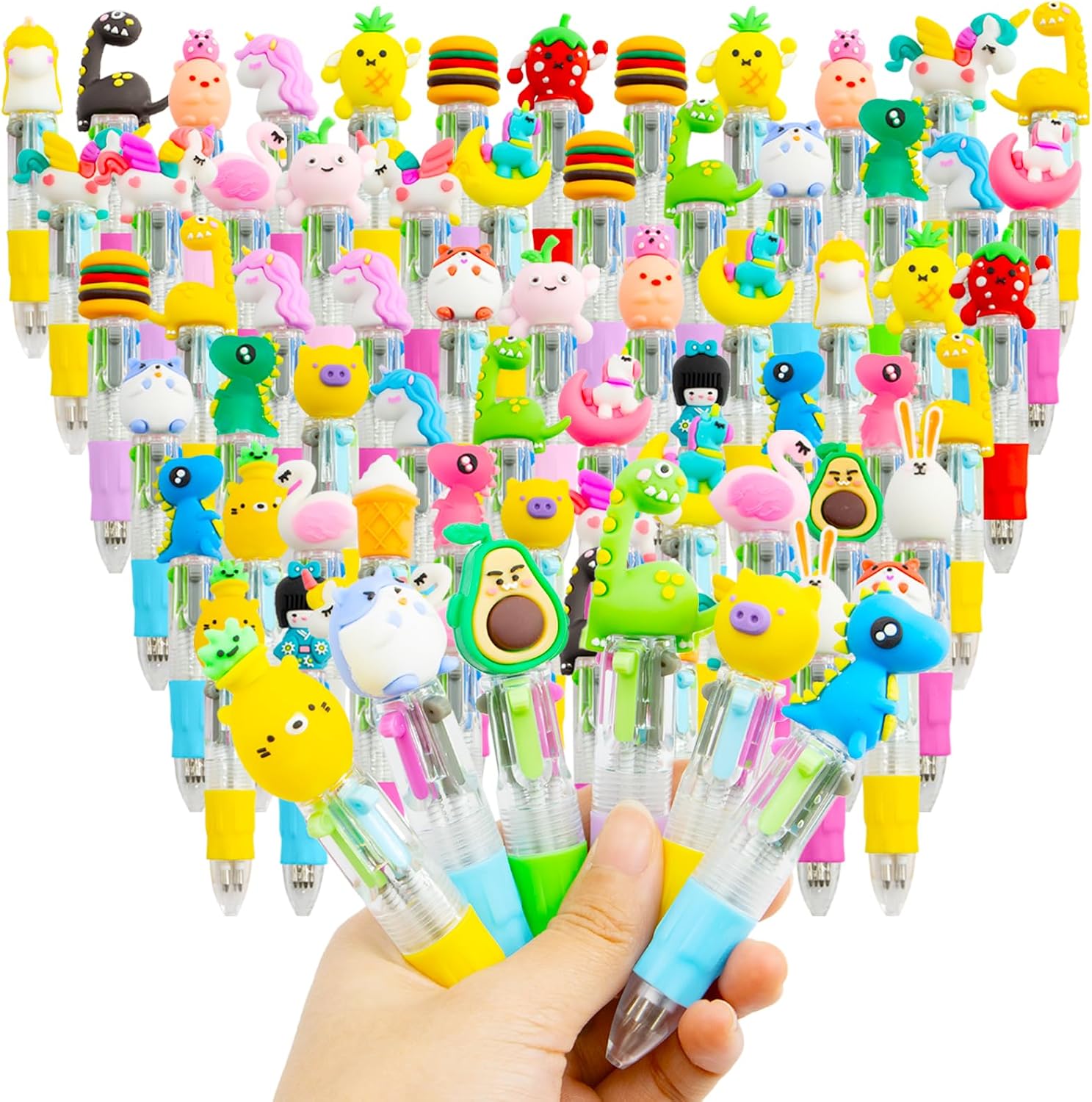 mini multicolor 4-in-1 pens