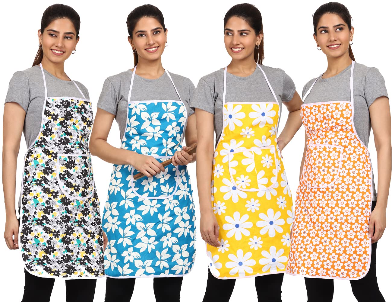 See full amazon price history chart for JMI Cotton Fabric Floral Print Waterproof Apron with Multipurpose Front Pocket Pack of 3 (Pack of 4) JMI Cotton Fabric Floral Print Waterproof Apron with Multipurpose Front Pocket Pack of 3 (Pack of 4) (B08YXNG738) Amazon Price History, Amazon Price Tracker