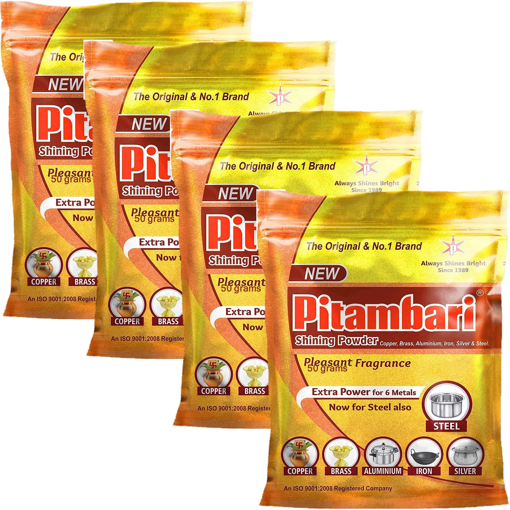 Pitambari Shining Powder For Six Metals Sachet Pet Jar (B0D57GJMNH) Amazon Price History, Amazon Price Tracker