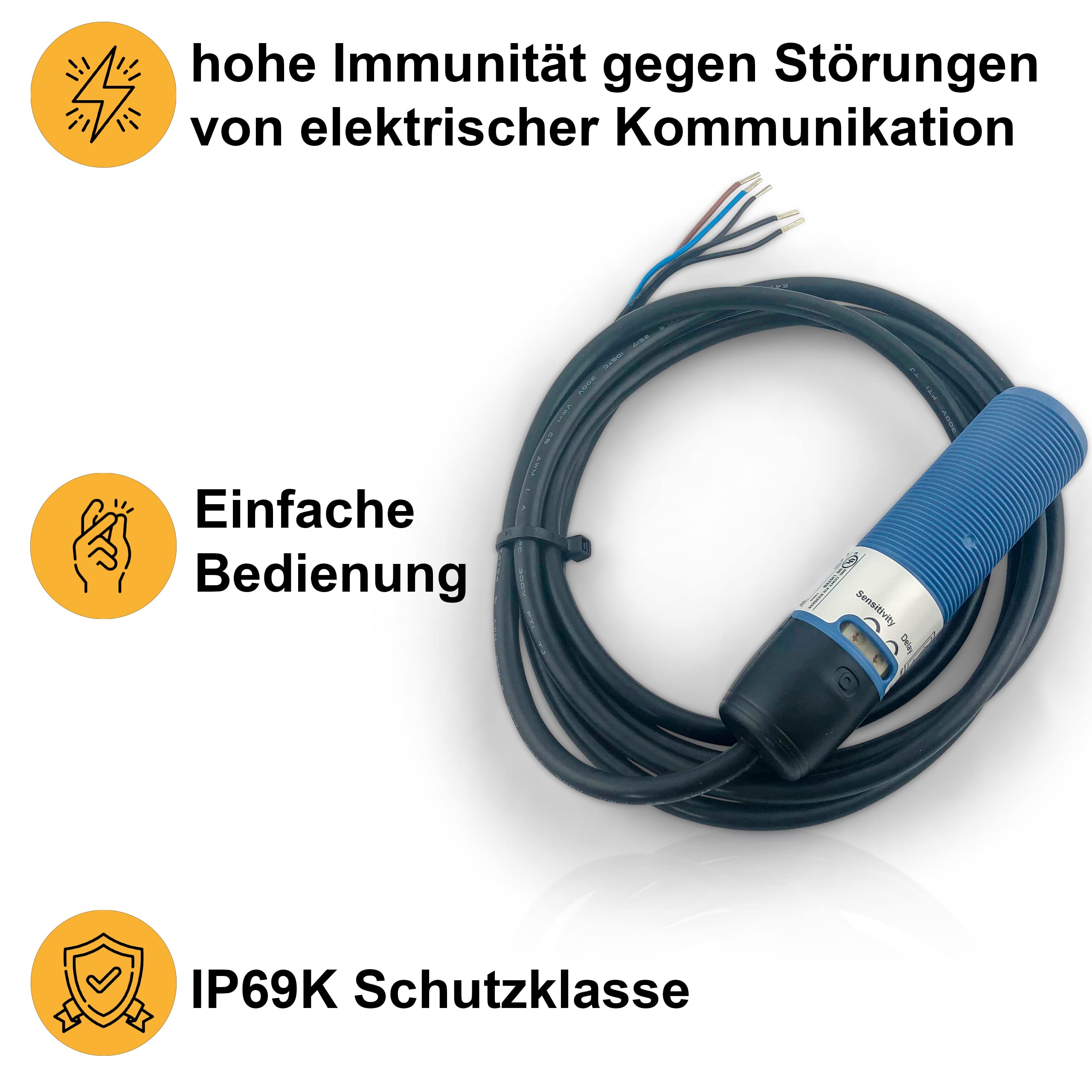 DOL 26 Kapaziver Näherungsschalter M18 – Füllst Produktbild-Vorschau 2