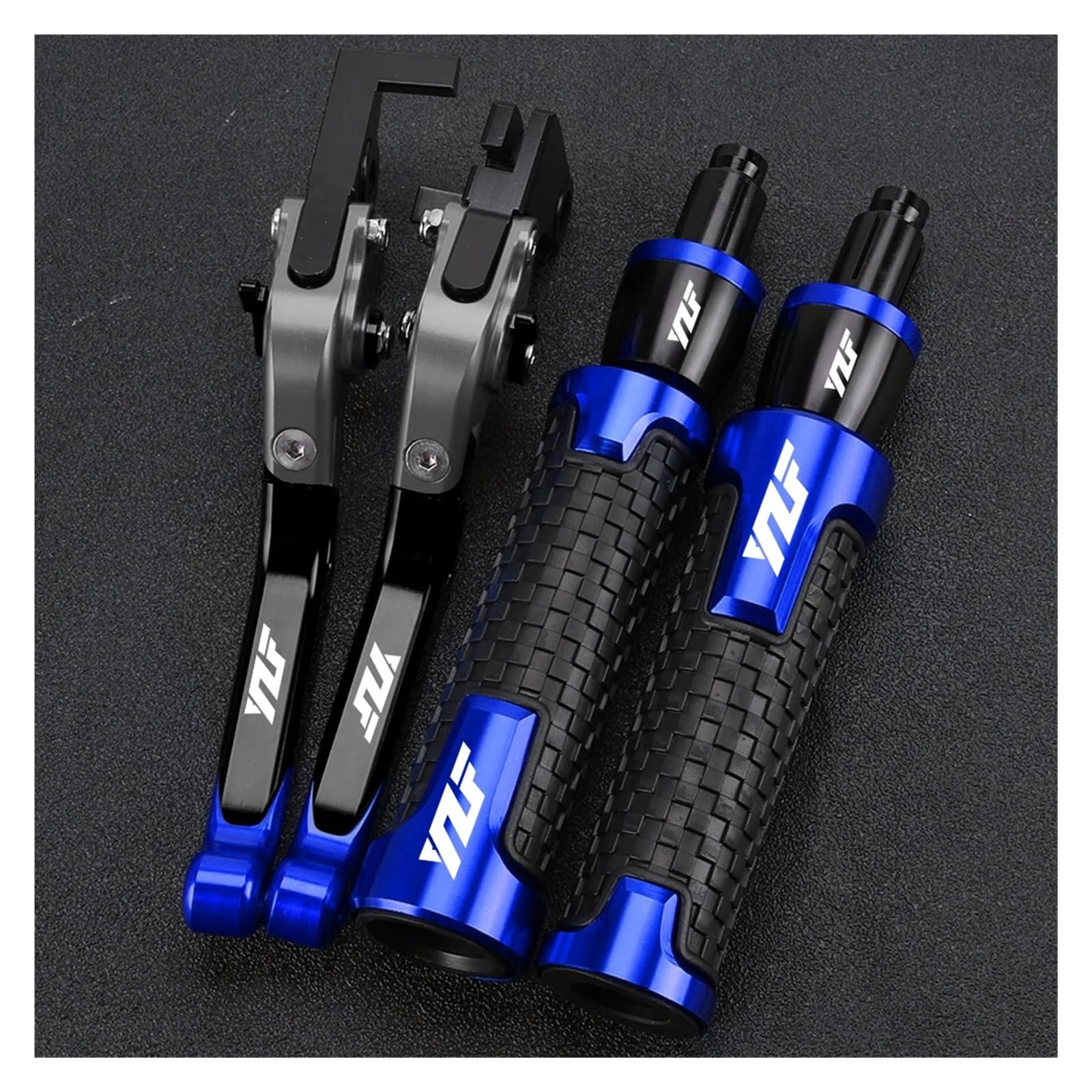 Fsjgbnhokvn Ll12 Motorcycle Brake Clutch Lever For Yzf-R1 Yzfr1 Yzf R1 R1m/R1s 2015-2024 Yzf R6 Yzf-R6 Yzfr6 2017-2024 Motorcycle Brake Clutch Levers Handlebar Grips(Ll12)