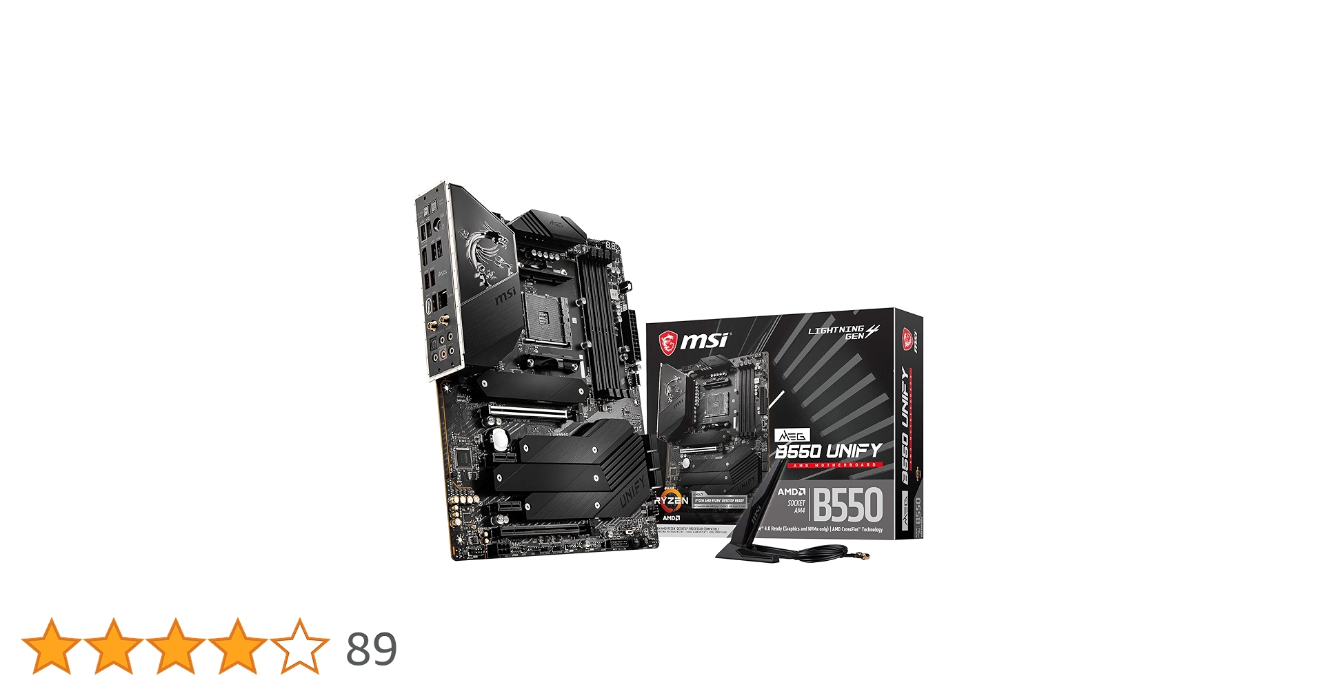 Amazon | MSI MEG B550 UNIFY マザーボード ATX [AMD B550チップ