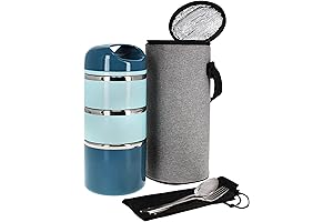 7Penn Insulated Lunch Boxes with Cylinder Design