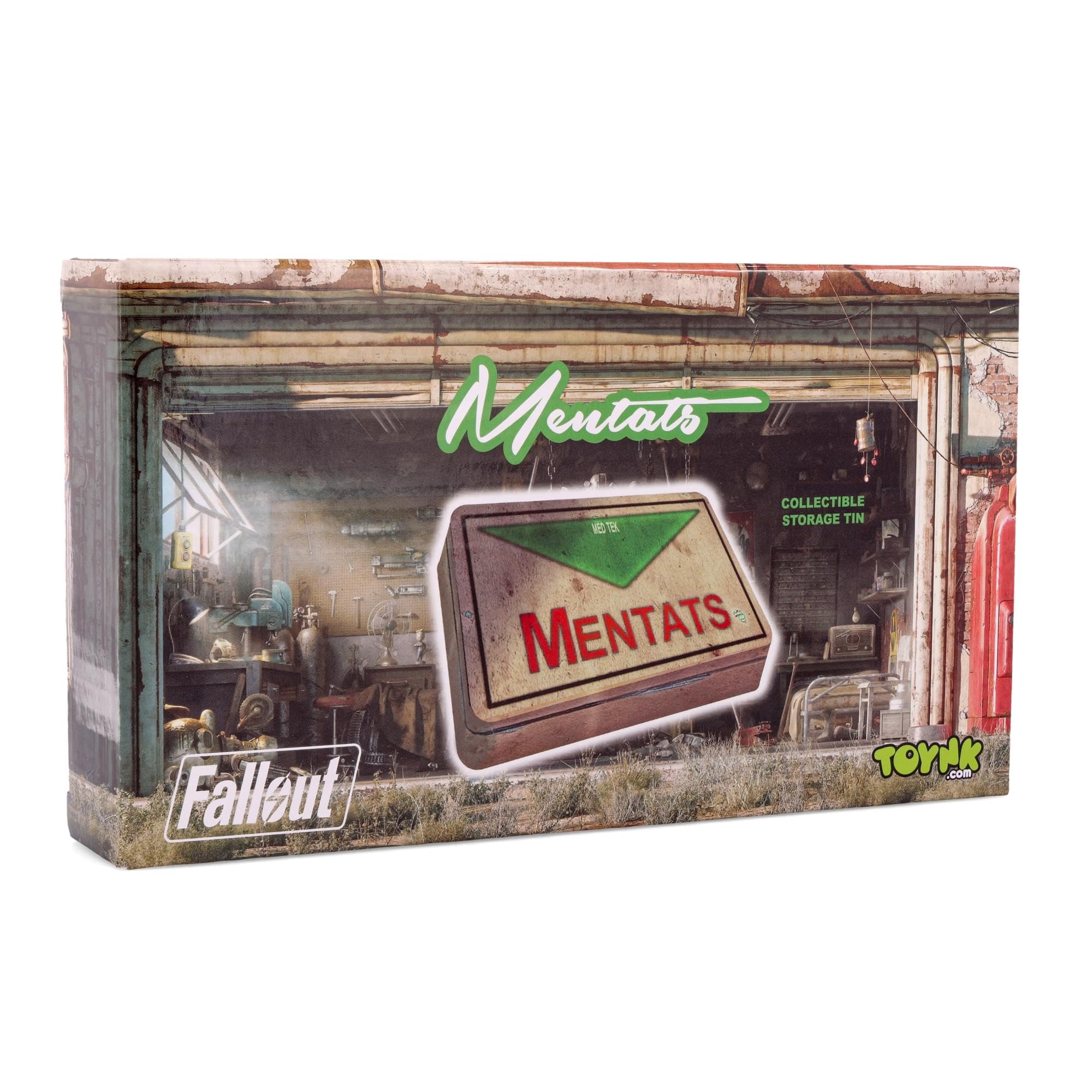 Plato De Metal Storage Tin Réplica De Fallout Mentats | Meses sin interés
