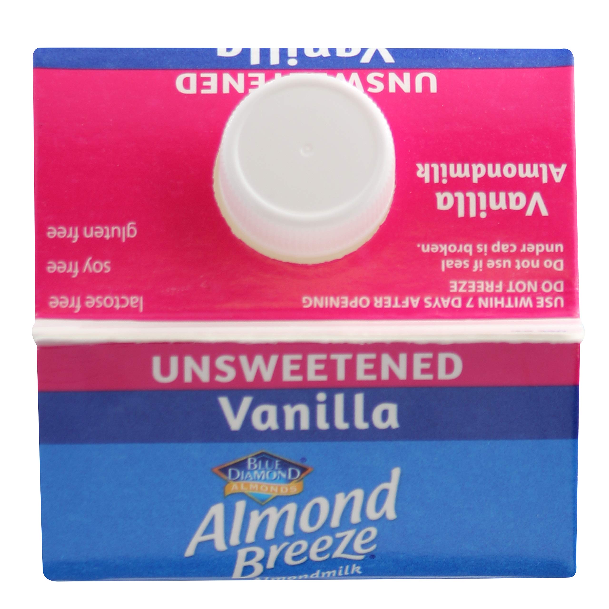 BLUE DIAMOND Unsweetened Vanilla Almondmilk, 0.5 GL