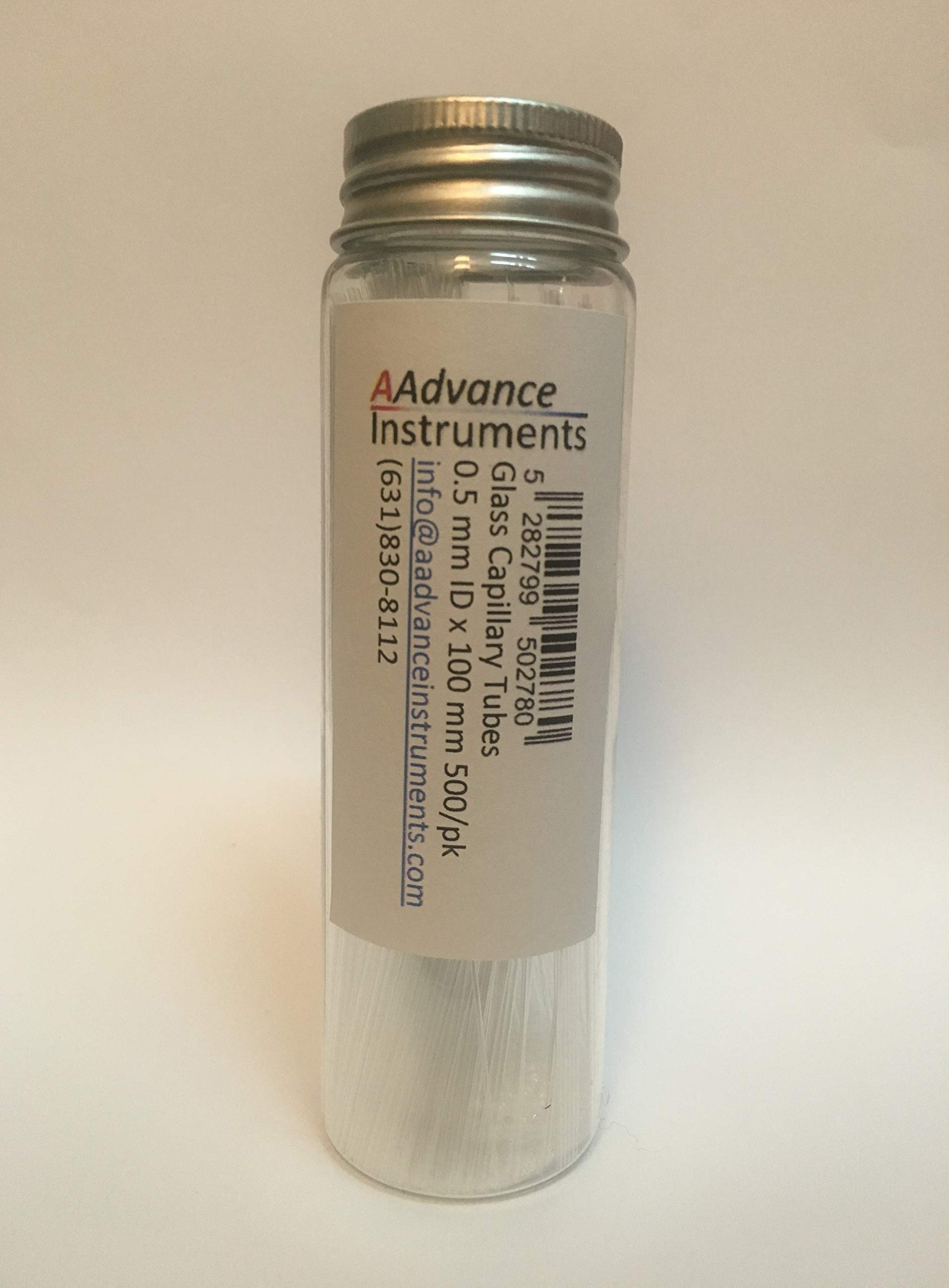 Glass Capillary Tubes/Micro Pipettes TLC Spotting 0.5mm ID x 100mm 500