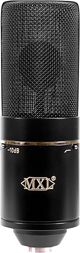 Miniatura 2 de Micrófono de condensador cardioide MXL 770., Negro y dorado