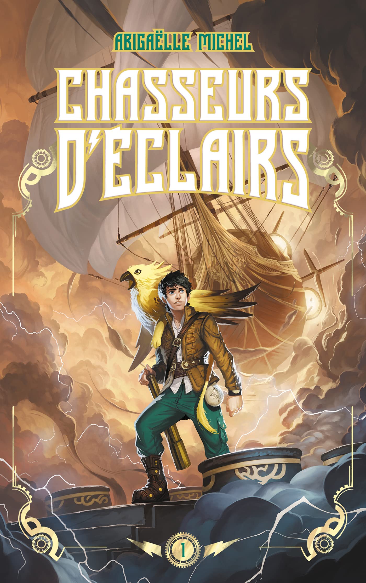 Chasseurs d'éclairs - tome 1 - Le capitaine disparu: Alors que les océans sont devenus nuages, qui oserait déclarer la guerre aux Chasseurs d éclairs ?