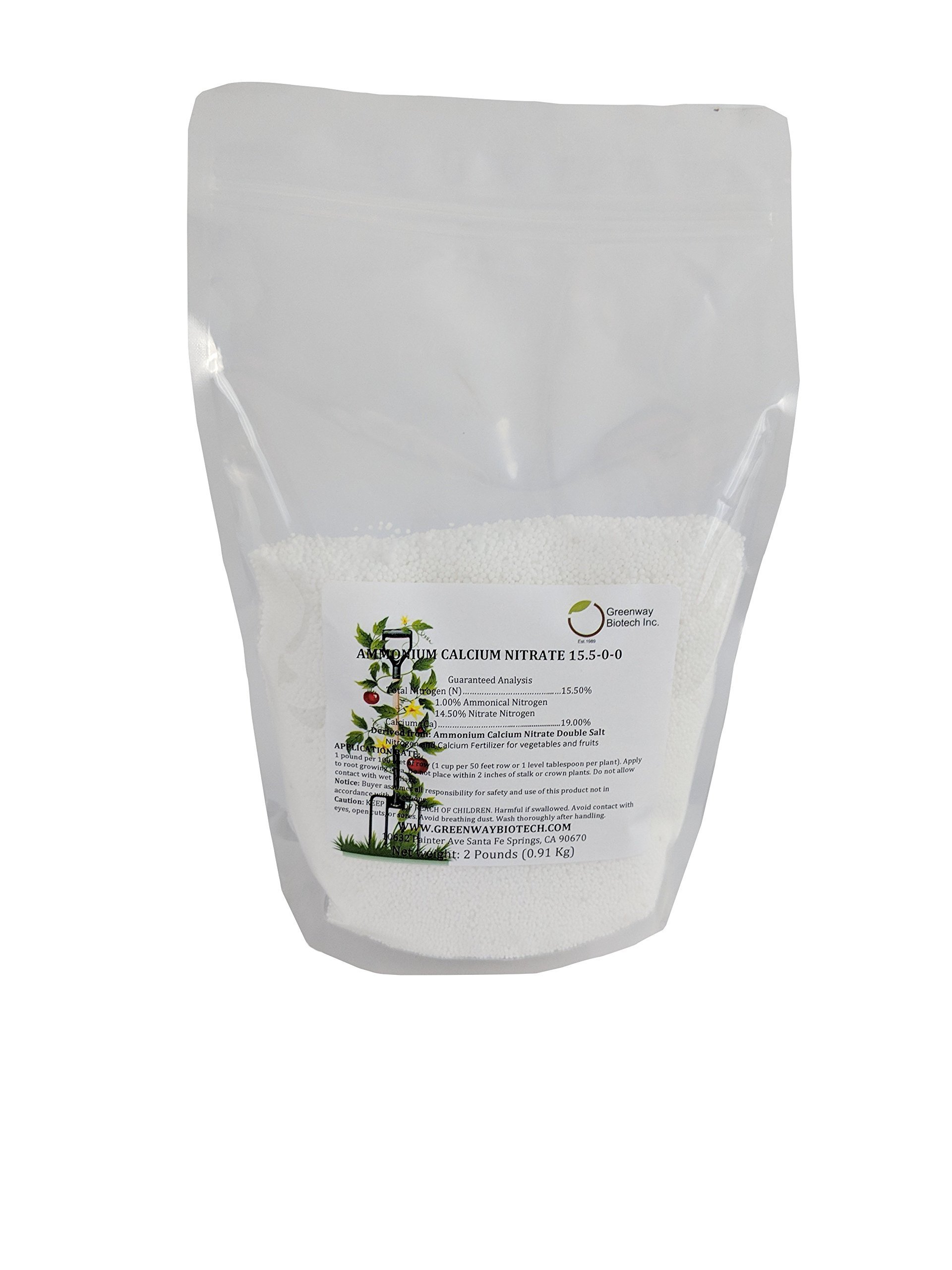 Calcium Nitrate Solution Grade Fertilizer Water Soluble Hydroponics