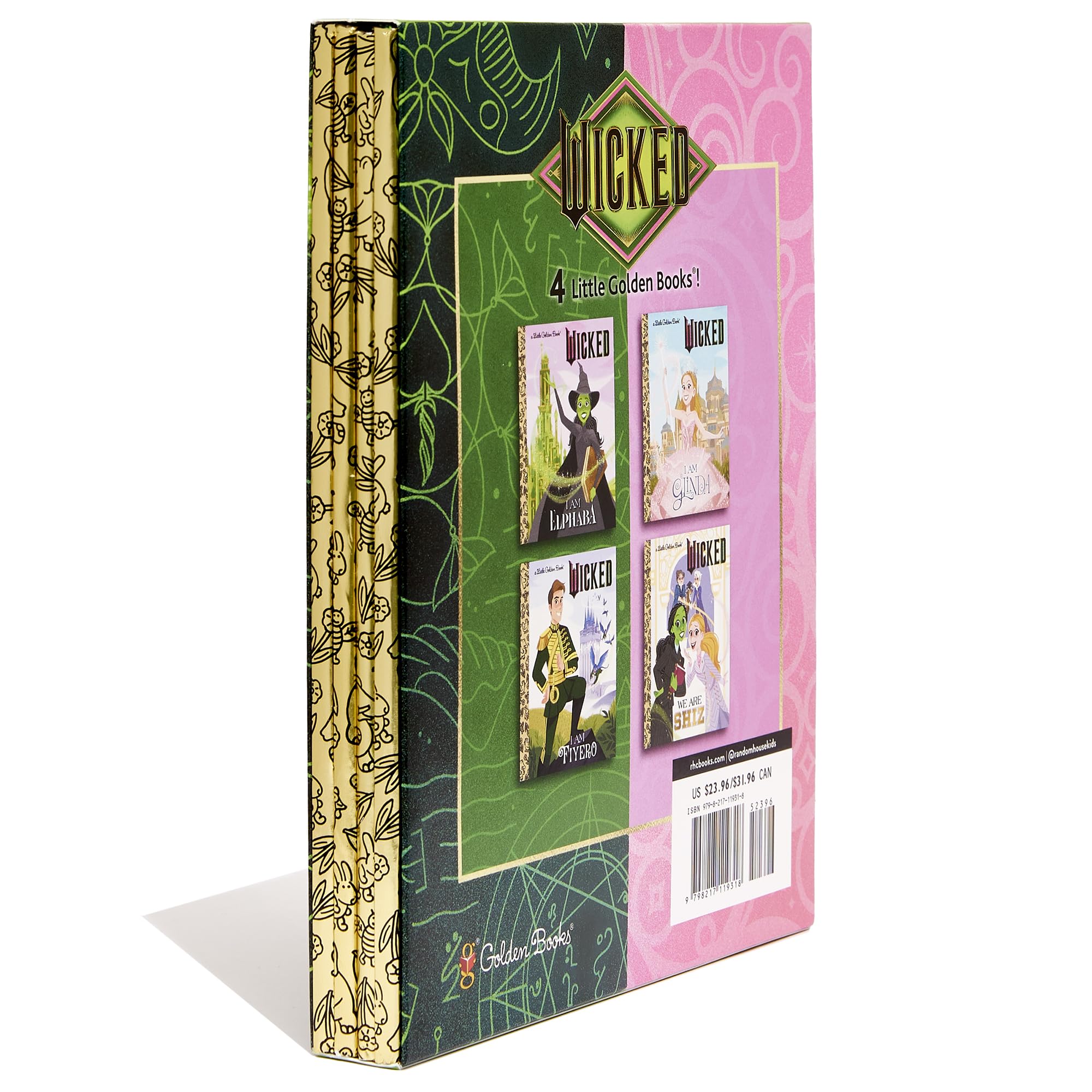 Wicked Little Golden Book Boxed Set (Universal Pictures Wicked)