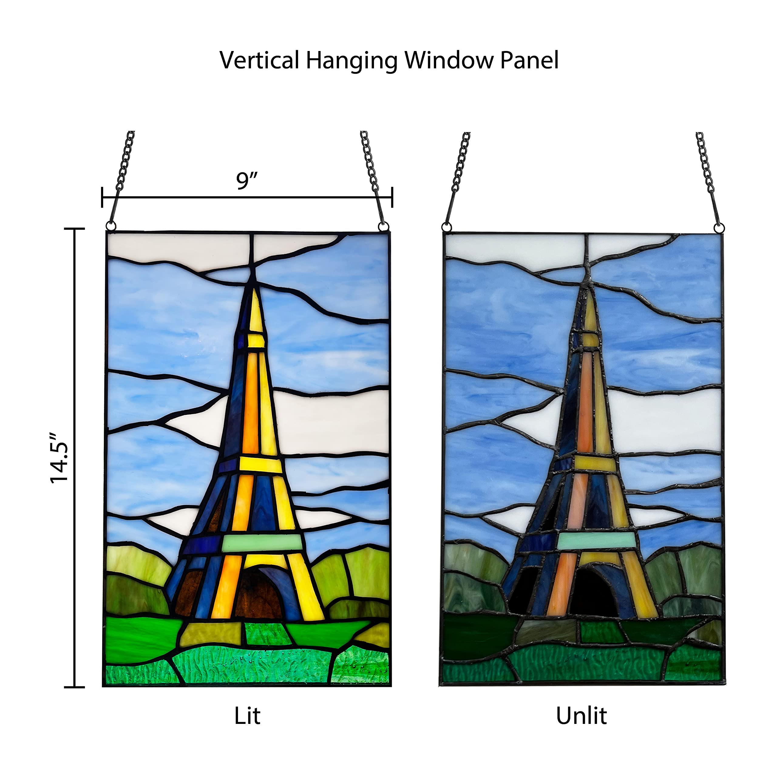ステンドグラスパネル 154-5 ステンドグラスパネル(猫） | iichi 日々の暮らしを心地よくする