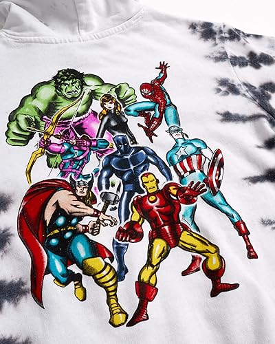 Miniatura 4 de Marvel Boys' Super Hero Sweatshirt - Spider-Man, Thor, Hulk, Iron Man Graphic Pullover Hoodie (8-16)