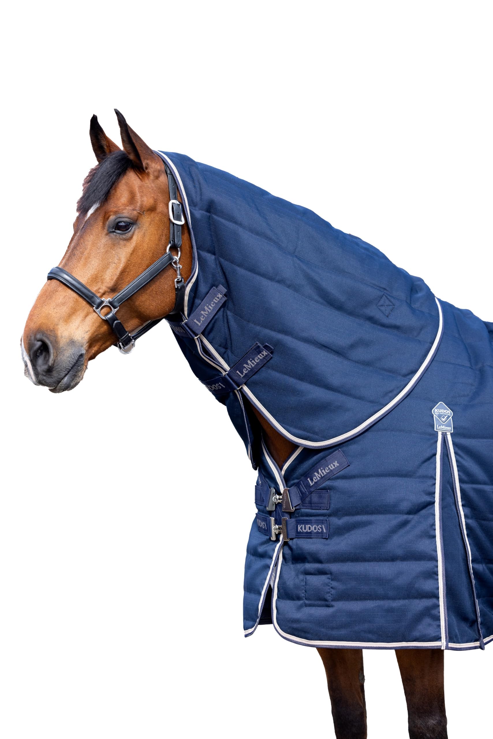 LeMieux Stable Neck Cover - Navy - 50g - Medium