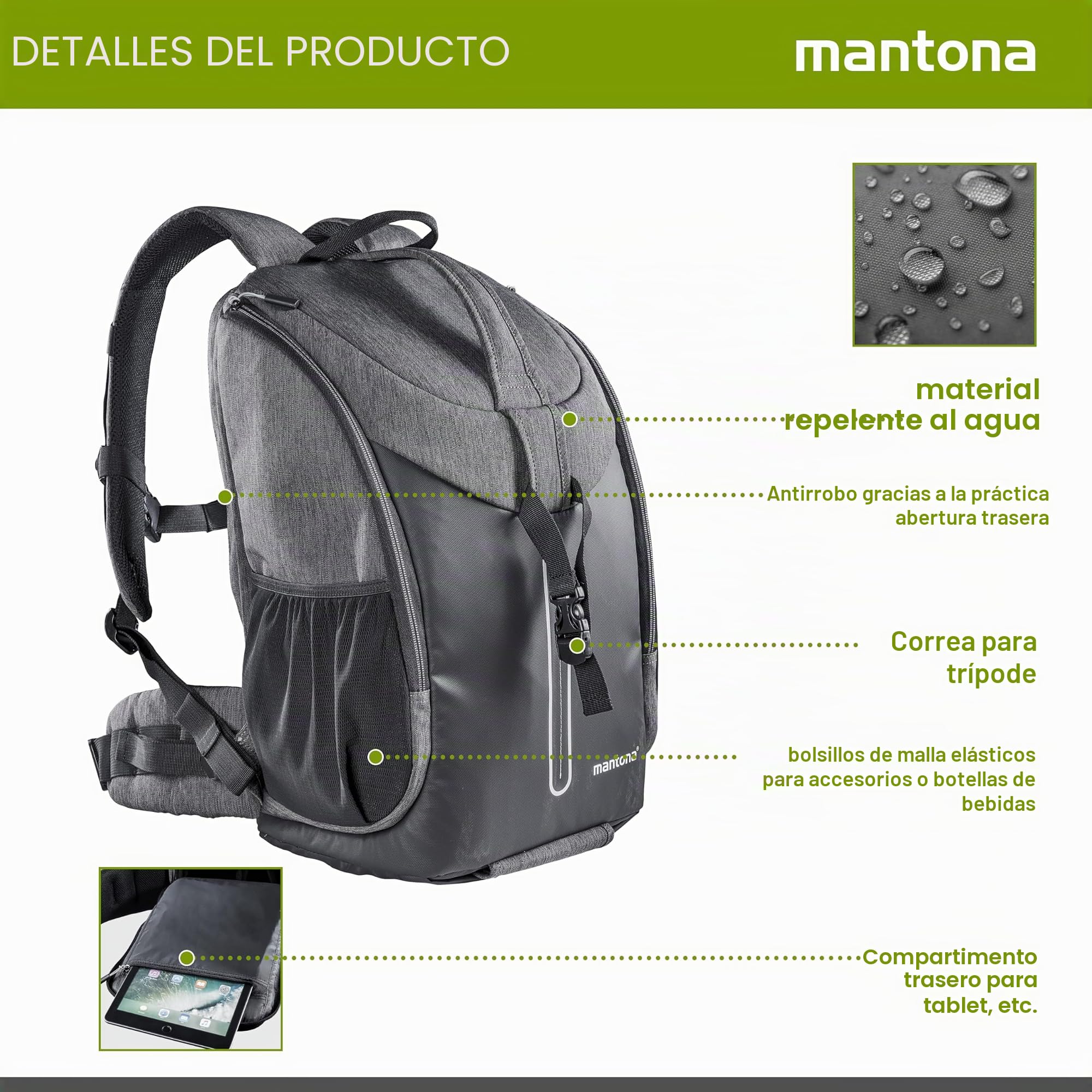 Mantona Estuche para cámara de Tallin