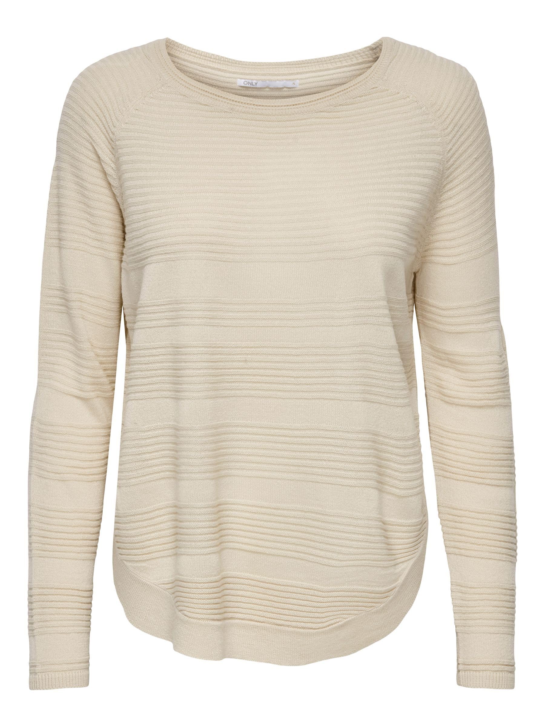 ONLY Women's ONLCAVIAR L/S Pullover KNT NOOS Pullover Sweater, Pumice Stone, XL