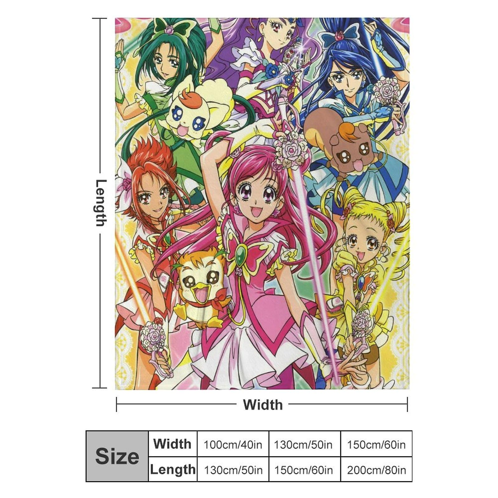 Amazon｜Yes！プリキュア5毛布 人気 フランネル 軽量 多機能