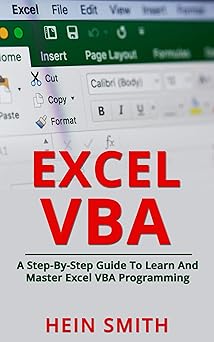 Amazon.com: Excel VBA: A Step-By-Step Guide To Learn And Master Excel ...