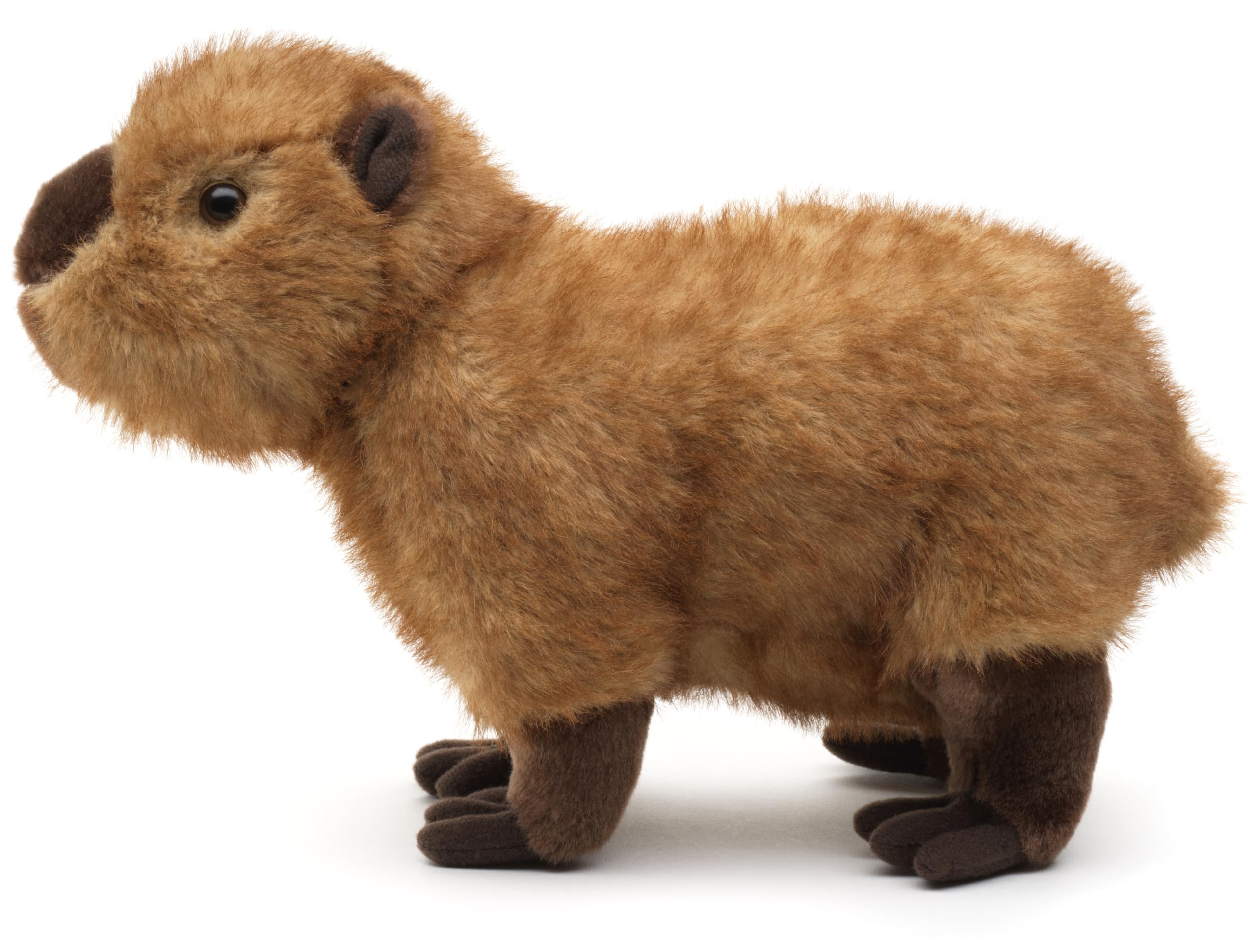 Uni-Toys - Capybara, stojąca - 27 cm (długość) - pluszowa świnka morska, świnka wodna - pluszowa zabawka, przytulanka
