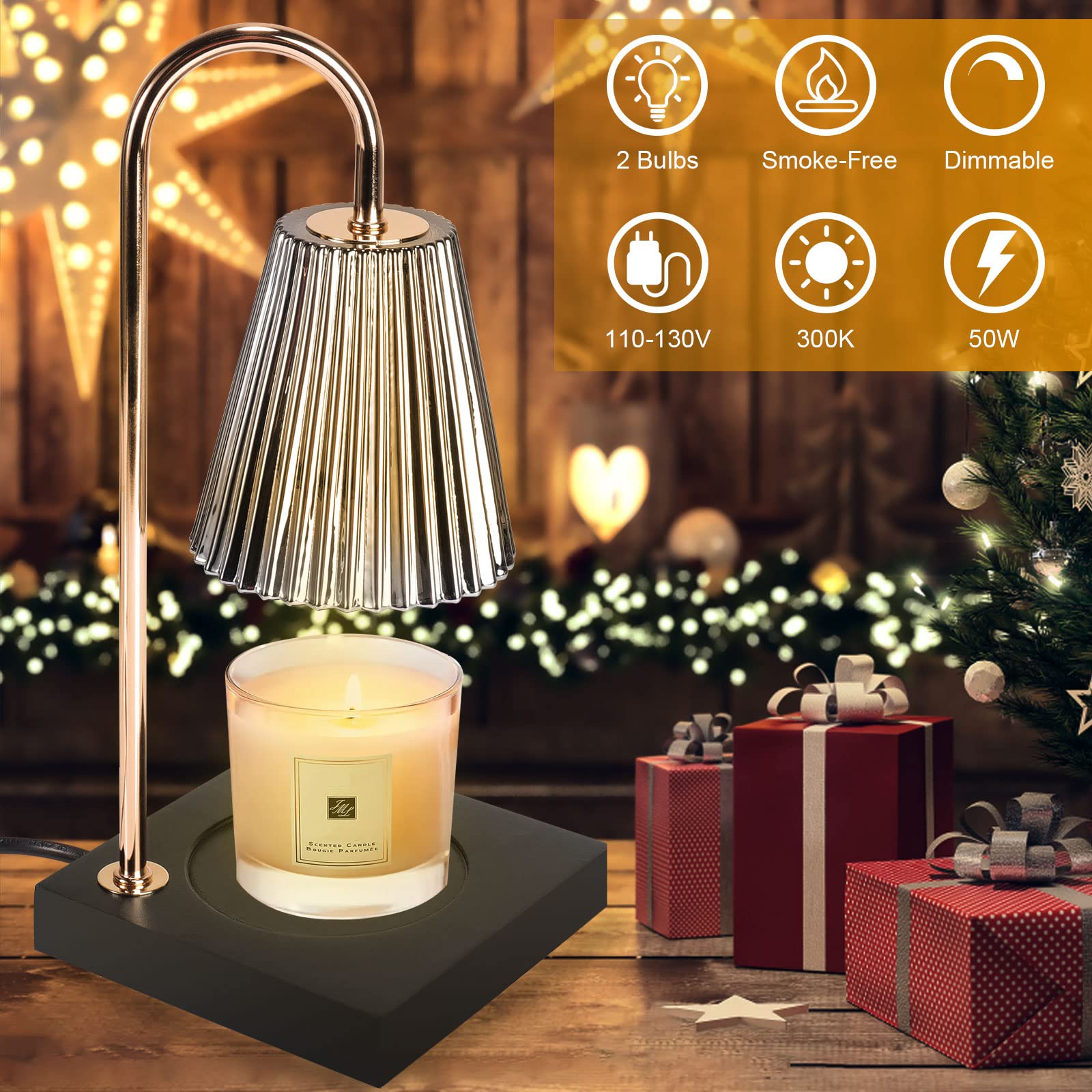 Topchances Elektrische Kaars Warmer Lamp Dimbare Wax Melter Kaars