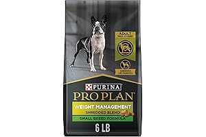 Purina Pro Plan Shredded Chicken Dog Food: The Ideal Weight Control Diet for Small Breeds