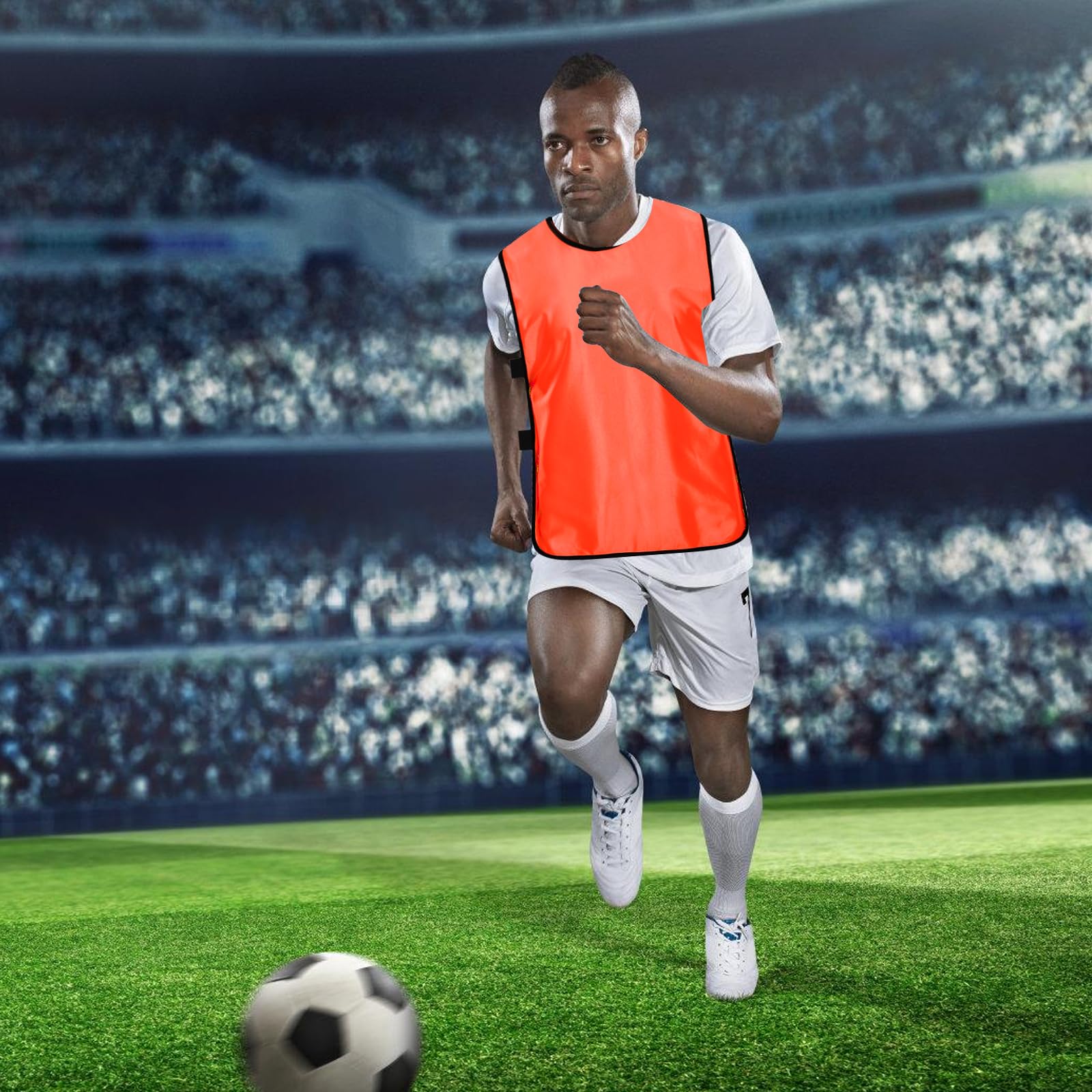 GBKDQQ Lot de 12 maillots de football pour adultes, 47 x 70 cm, pour l'entraînement de basketball, sports en maille, designs unisexes, jeunes, sport, entraînement de football pour homme et femme
