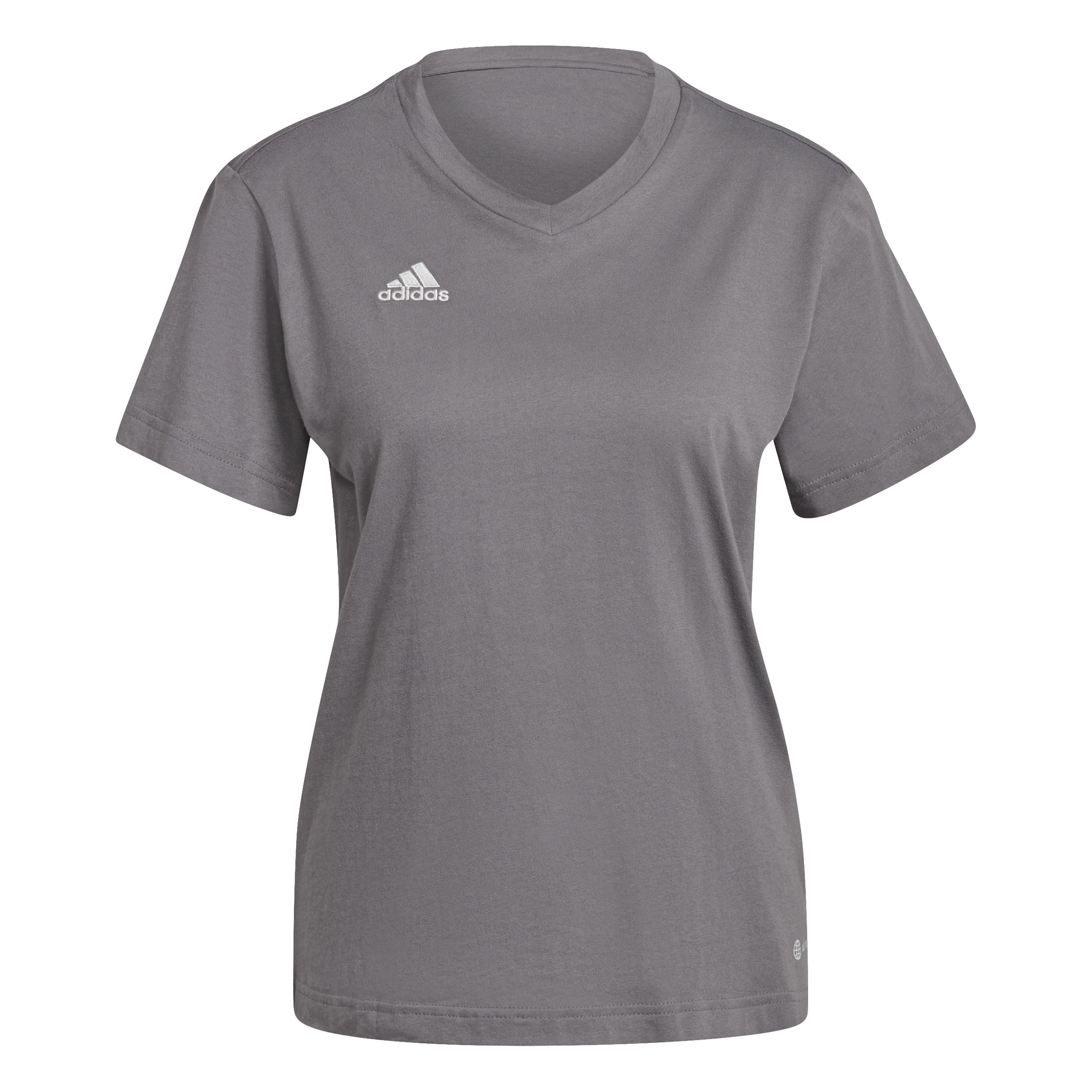 adidas Women's Entrada 22 Tee, Team Grey Four, S