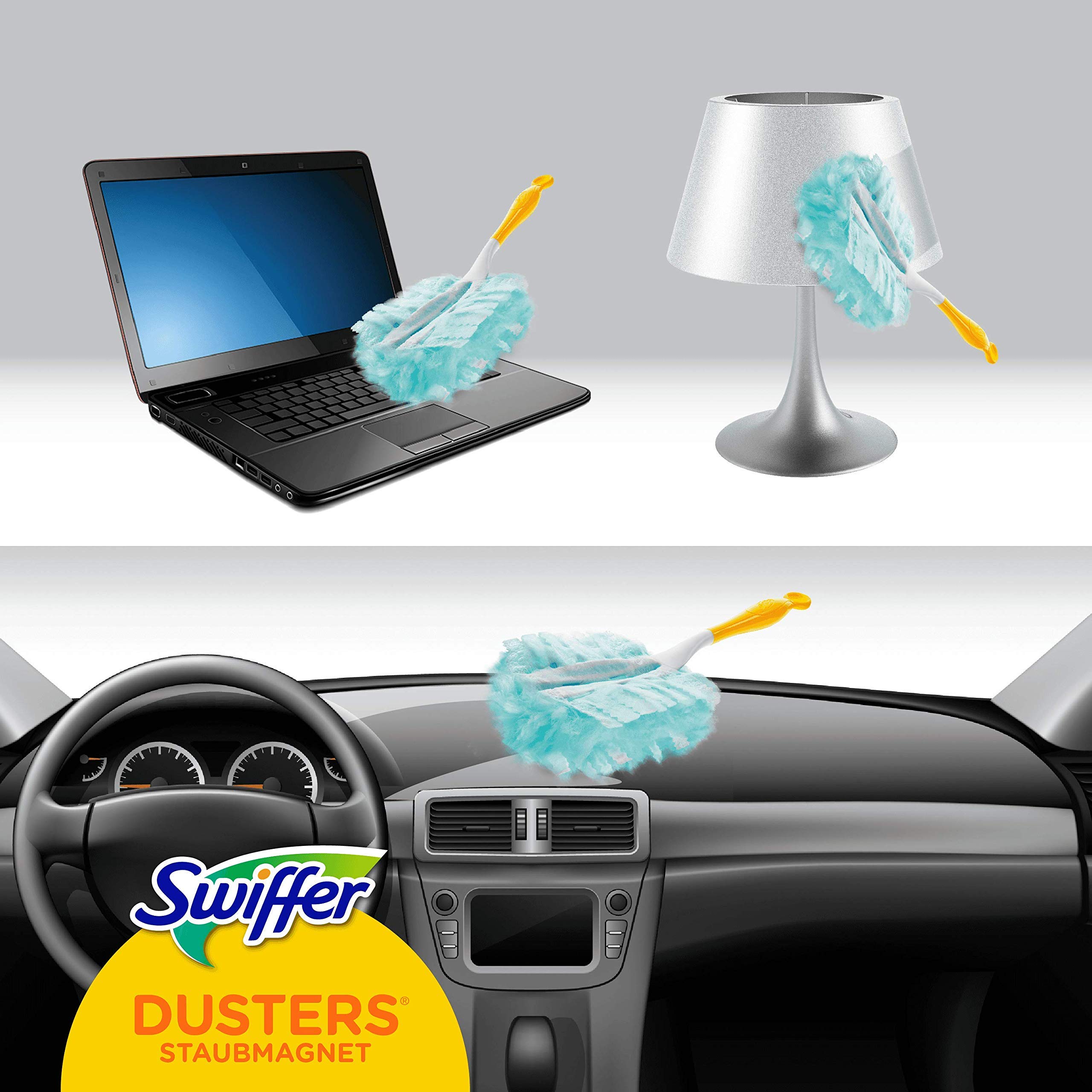 Swiffer Duster Ricariche per Piumino Catturapolvere, 63 Pezzi