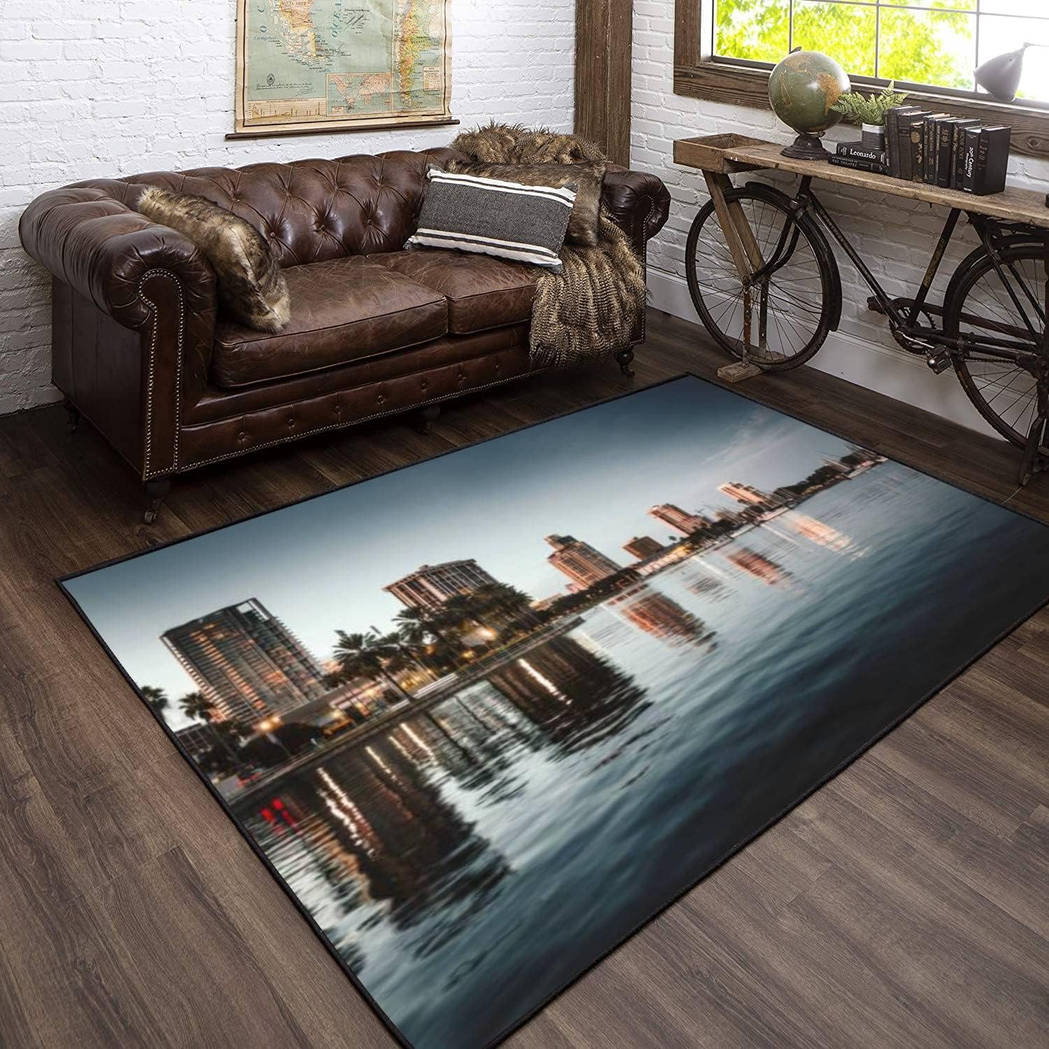 Tapis paysage urbain 3D pour transformer la chambre de votre adolescent en un havre moderne