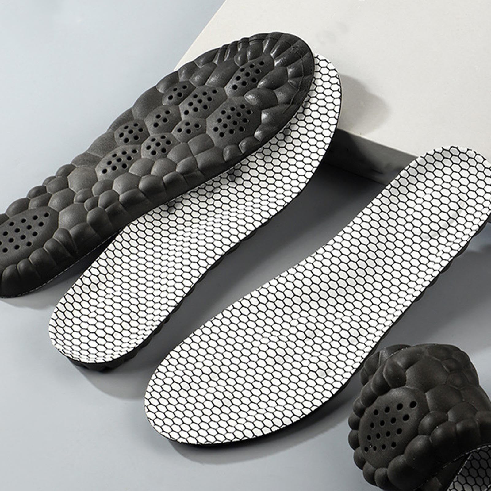 Solette Comfort per Scarpe Basse Supporto Del Piede Multiuso Ad Alta | Inserti per Scarpe Solette Multiuso Ammortizzanti e Traspiranti per Lavoro, Escursionismo, Corsa, Camminata e Star