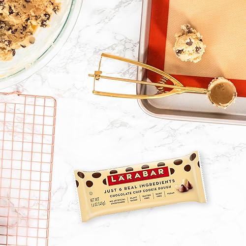 Miniatura 8 de Larabar - Masa de galletas con chispas de chocolate barras de frutas y nueces sin gluten 18 unidades