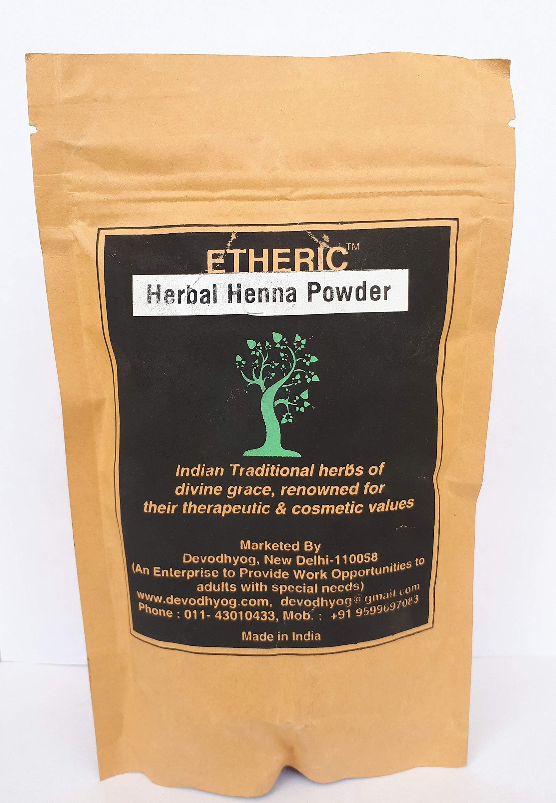 ETHERIC Herbal Henna Powder - 250g