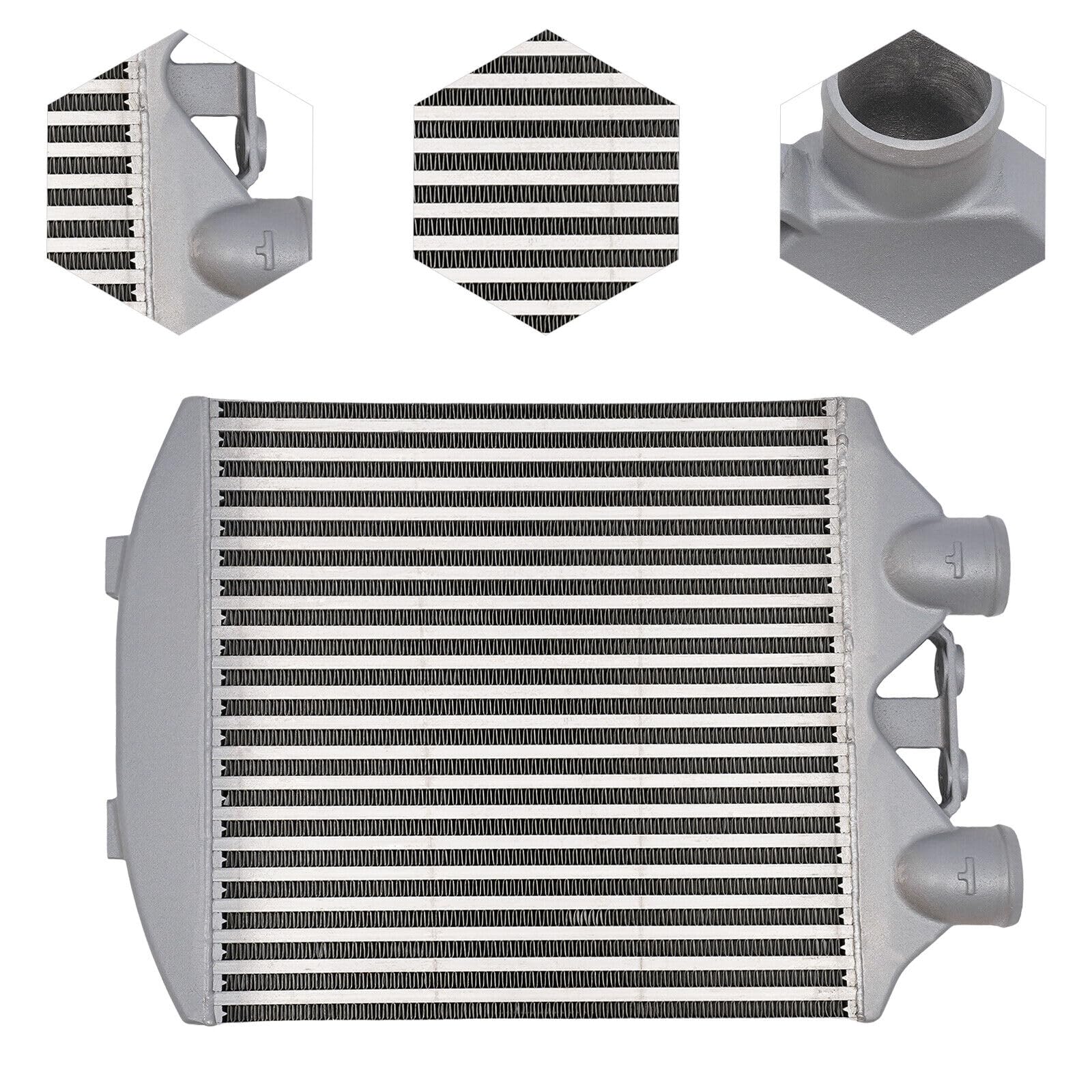 Intercooler Seat Sport Intercooler de aluminio para Ibiza Mk4, VW Polo 9N3, Skoda Fabia LLK