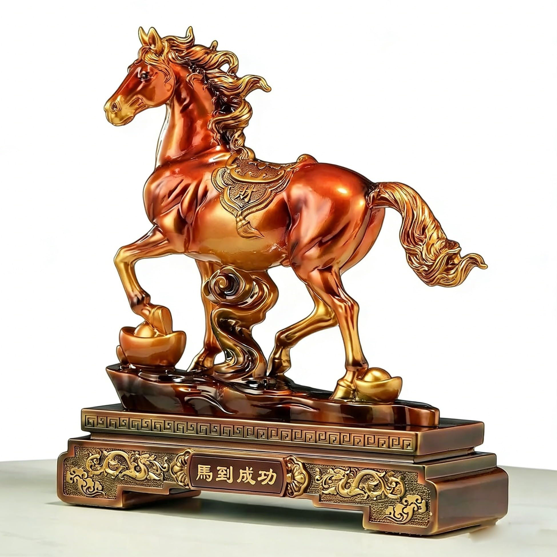 Statue de Cheval du Zodiaque : Rompez la Monotonie de votre Déco