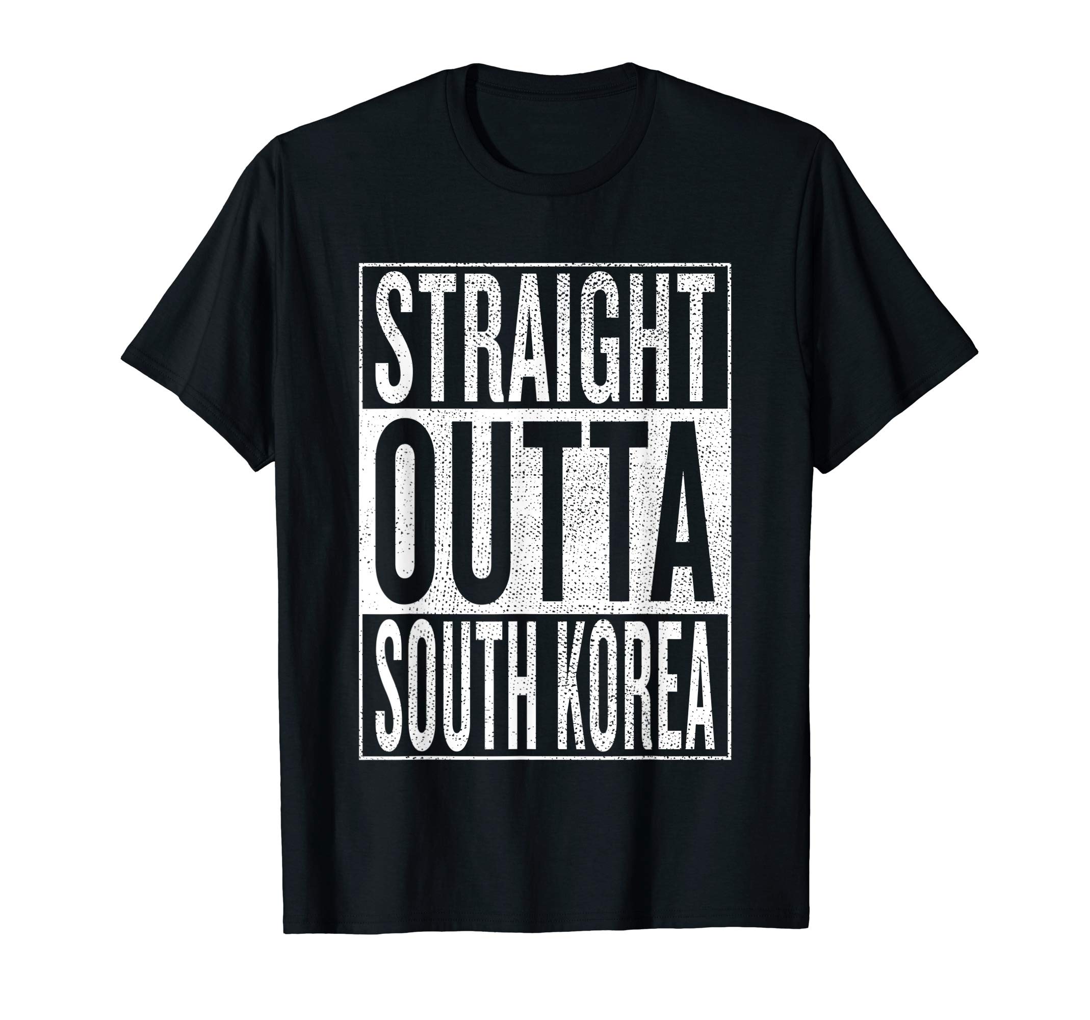 Straight Outta South Korea cool bday party teesStraight Outta South Korea Great Travel & Gift Idea T-Shirt