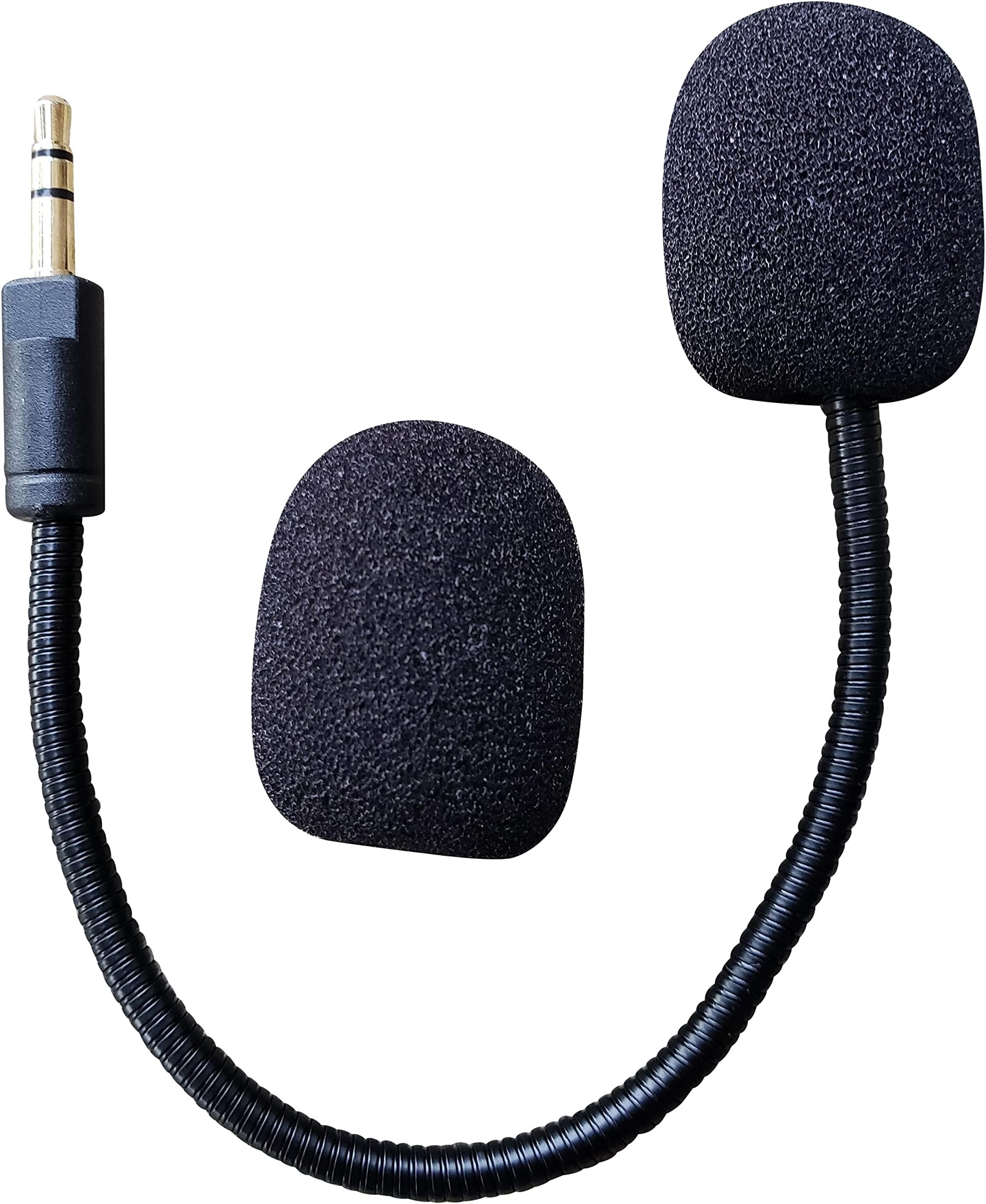 Barracuda X Mic Replacement Detachable Game Microphone Boom for Razer Barracuda X PS4 Pro PS5 Xbox One X Computer PC Gaming Headsets 3.5mm Jack Noise Cancelling