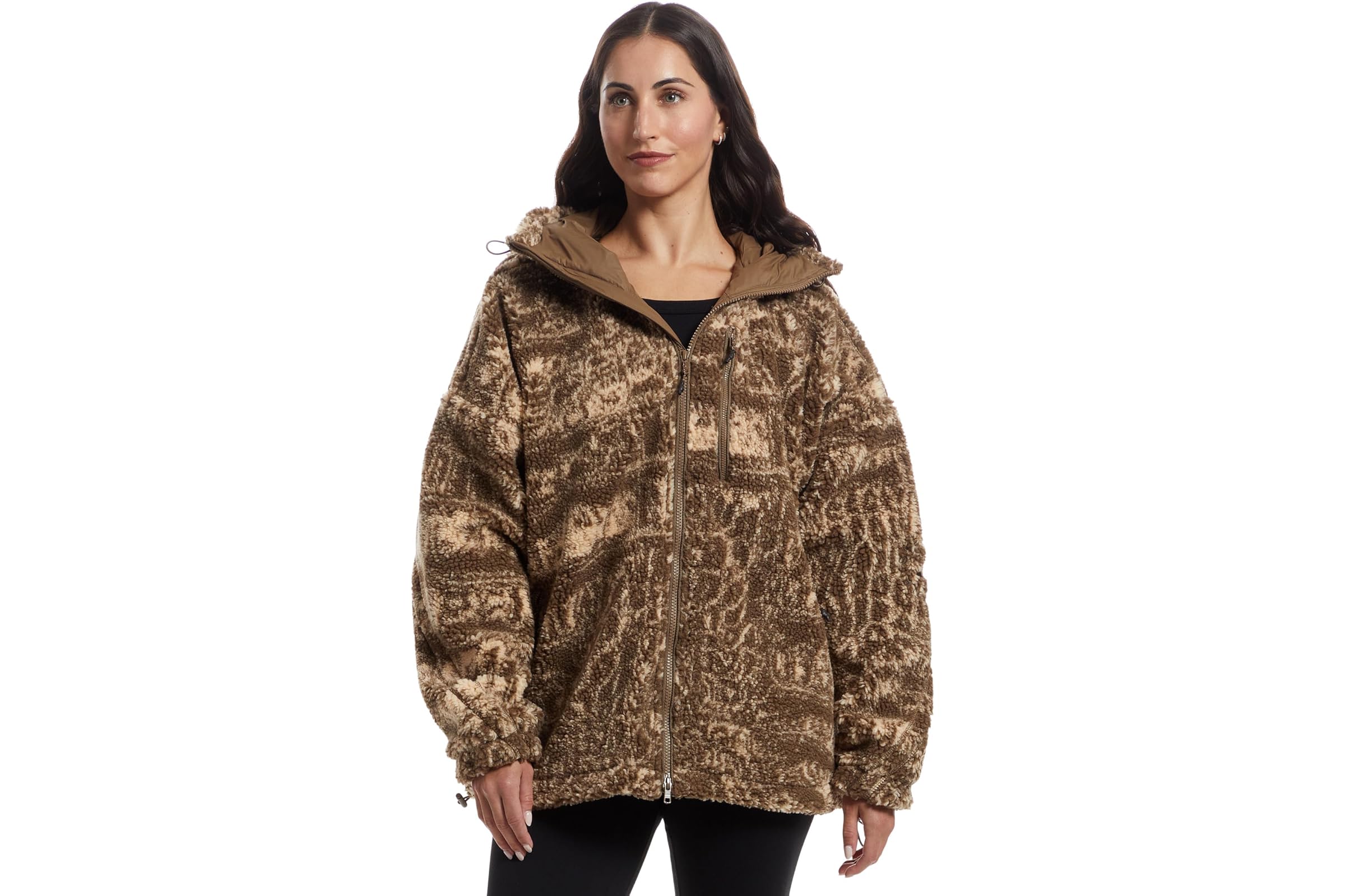 adidas by Stella McCartney Full-Zip Printed Winter Fleece JM3675