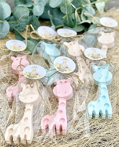Miniatura 3 de Giraffe Soap Favors - Giraffe Baby Shower Favors, Boy Girl Baby Giraffe Decorations, Safari Jungle Baby Shower Party Gift
