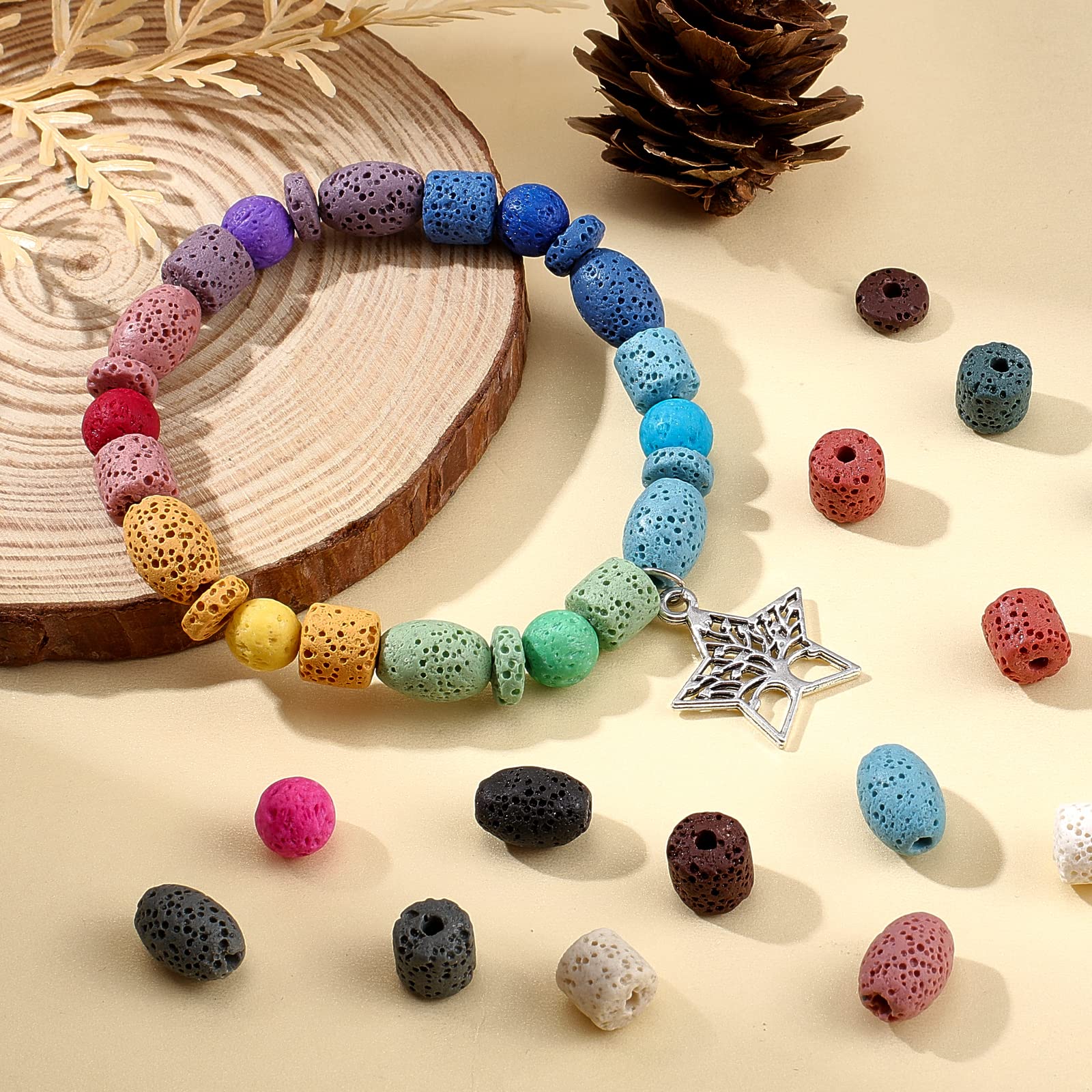 Lava kralen | Kralen / bedels | FRIS! Kralen en Sieraden