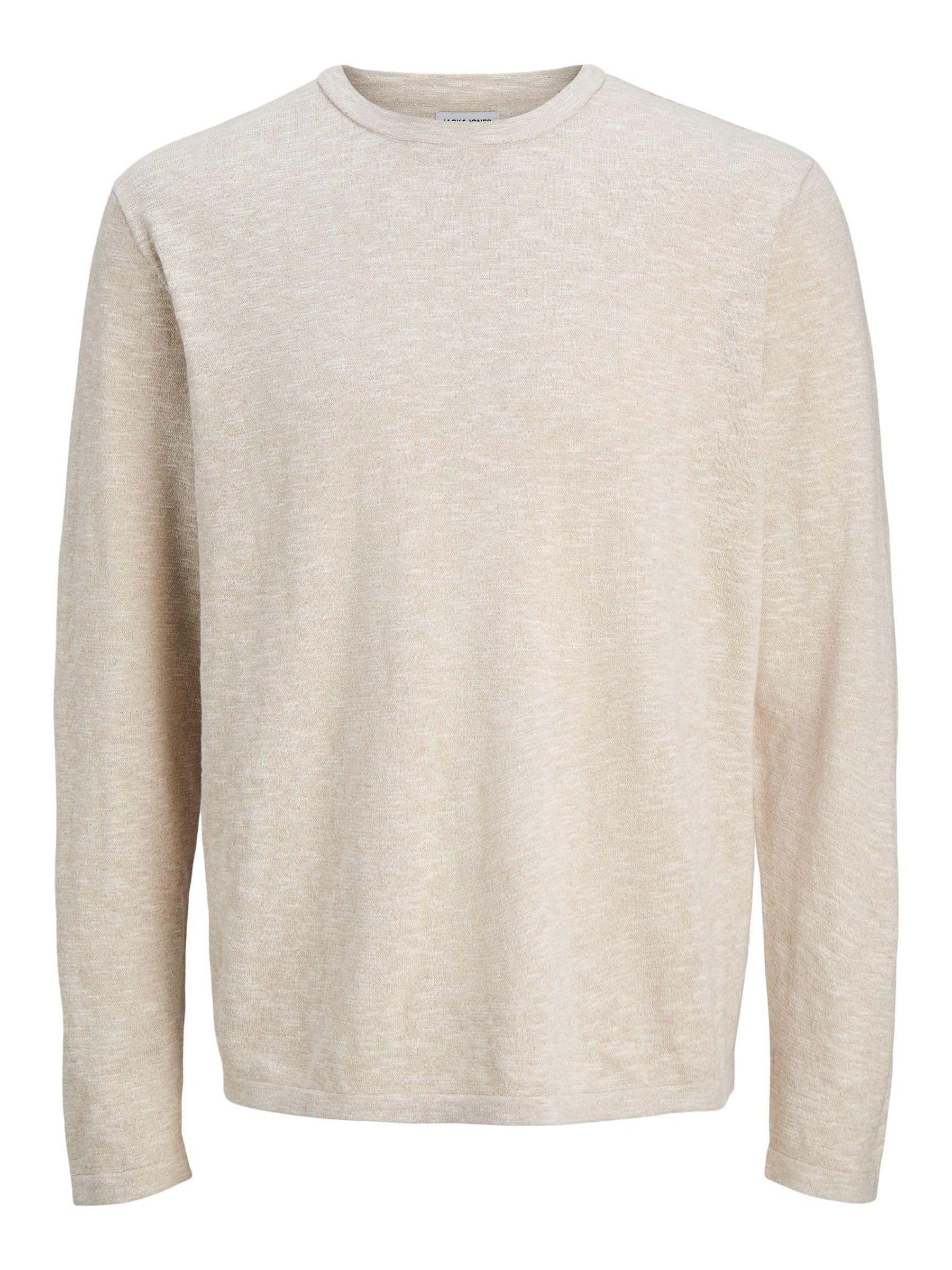 Jack & Jones Herren Rundhals Pullover JJESUMMER Knit Crew Neck - Regular Fit S M L XL XXL
