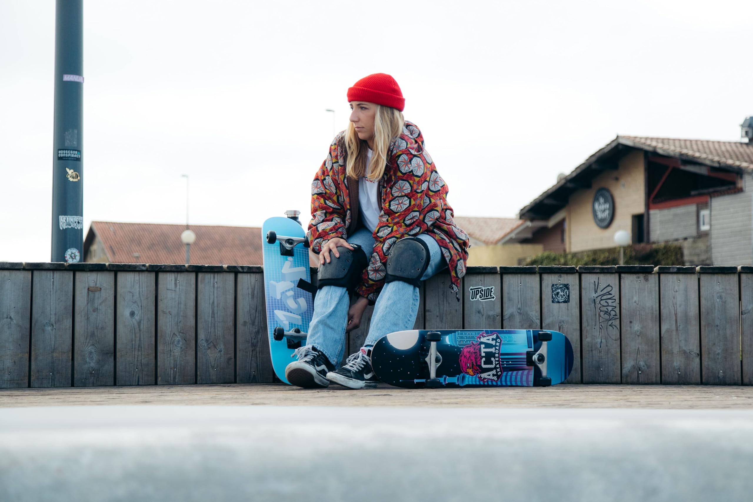 ACTA Complete College 8" – Skateboard Complet Polyvalent pour Débutants